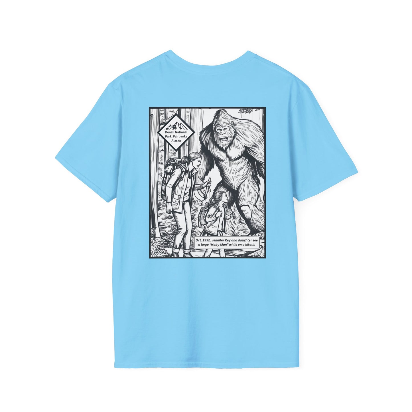 Sasquatch Adventure T-Shirt - True Sightings Coloring Book Series