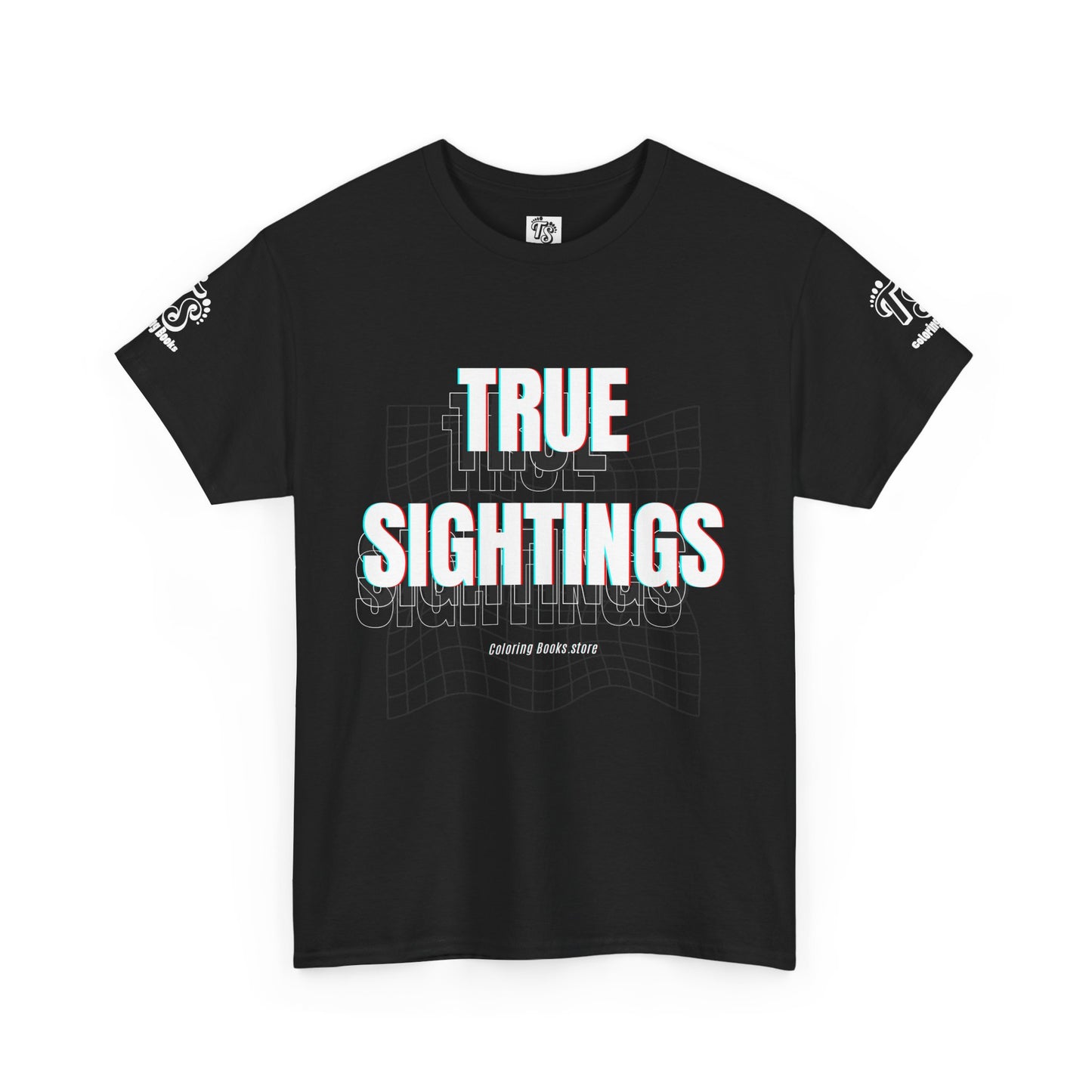 True Sightings Unisex Heavy Cotton Tee - Fun Graphic Tee for Adventure Lovers