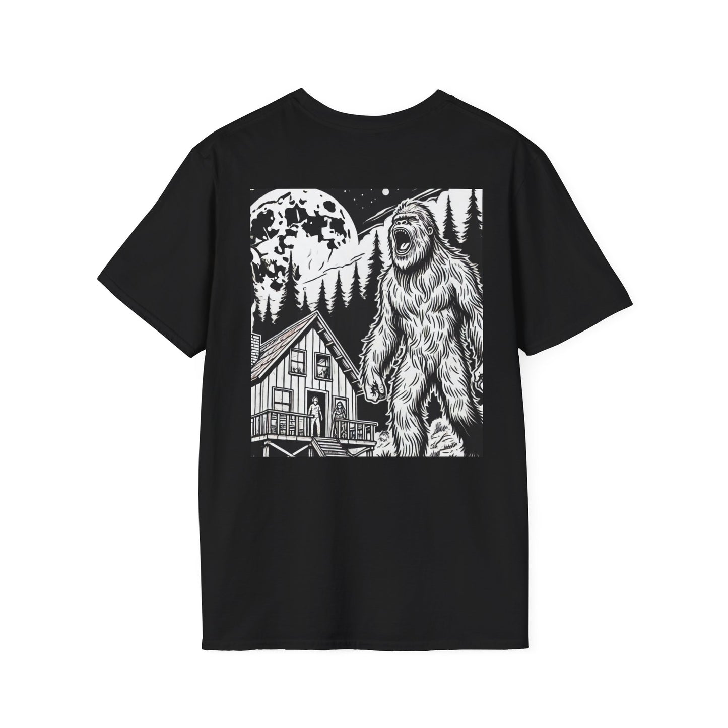 Bigfoot True Sightings Coloring Books Unisex T-Shirt