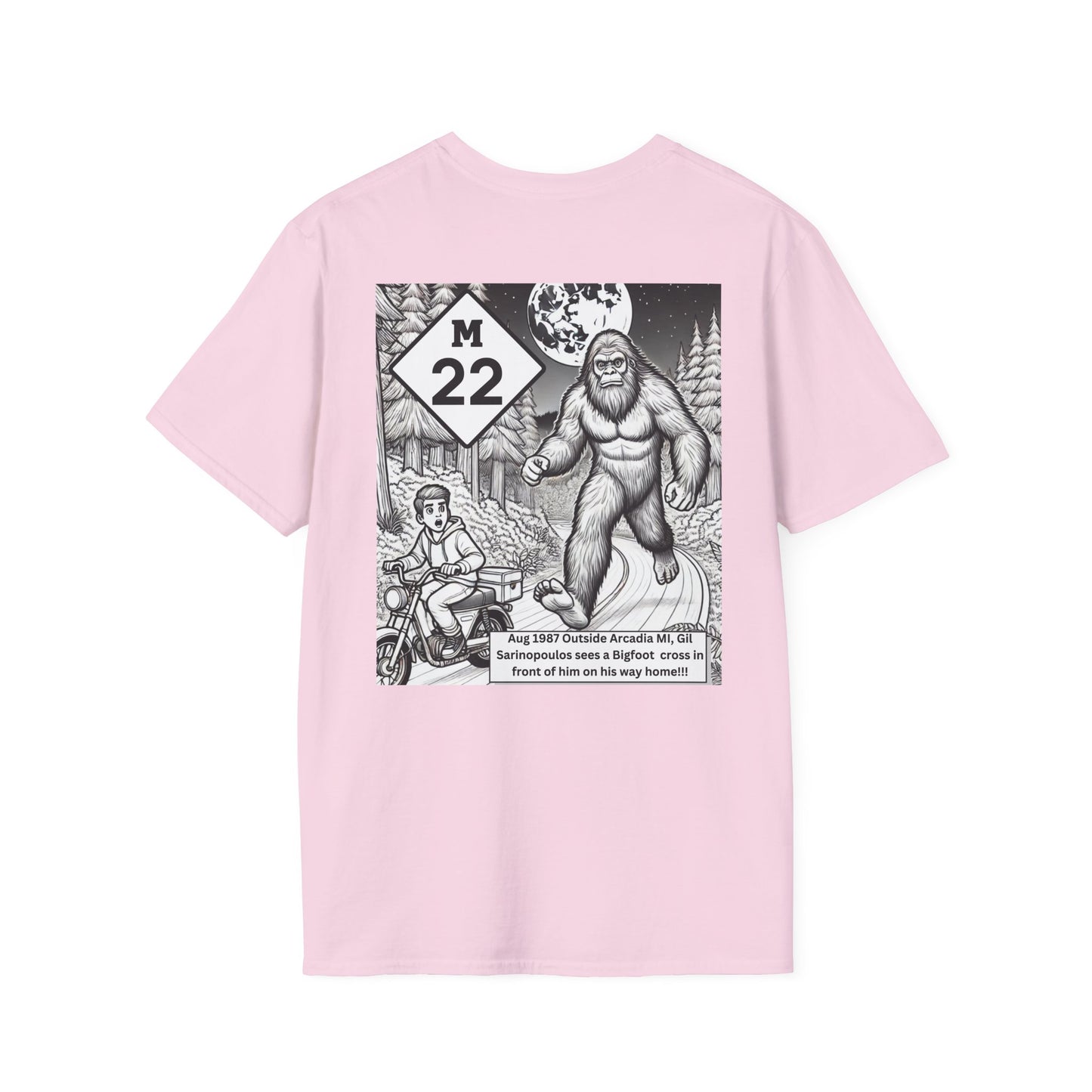 True Sightings Bigfoot Unisex T-Shirt - Fun and Playful Design for Adventure Lovers