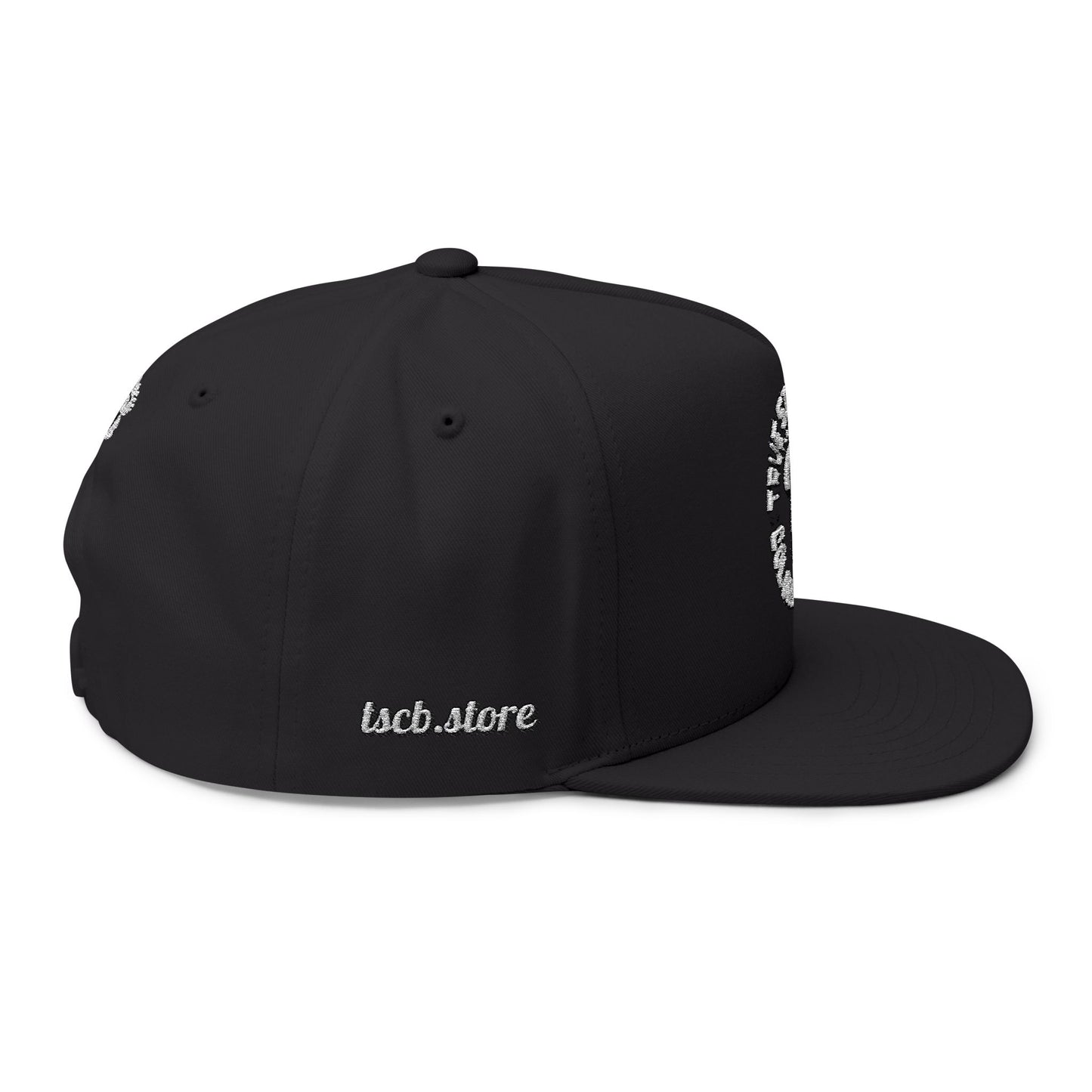 True Sightings Coloring Books Embroidered Flat Bill Cap - Trendy Streetwear Hat for Coloring Book Fans