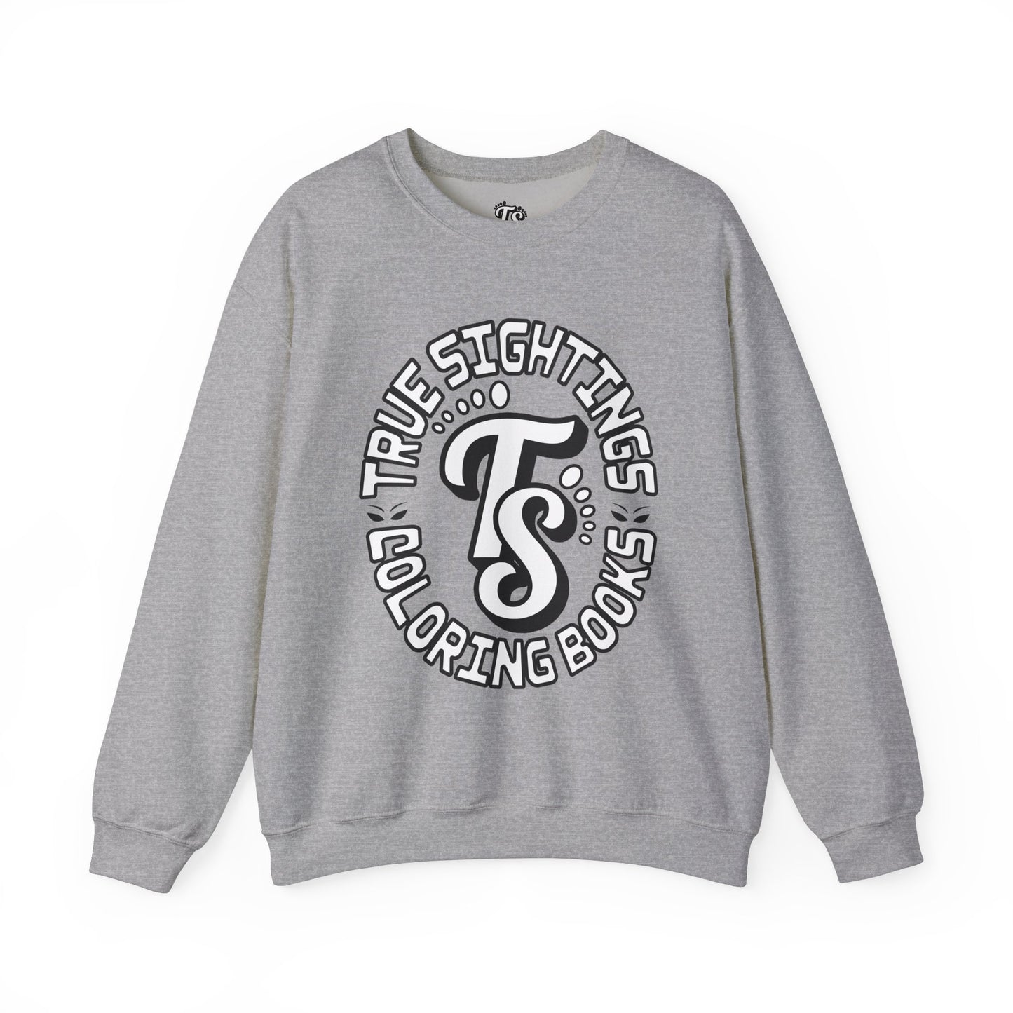 True Sightings Coloring Books Sweatshirt - Unisex Heavy Blend Crewneck