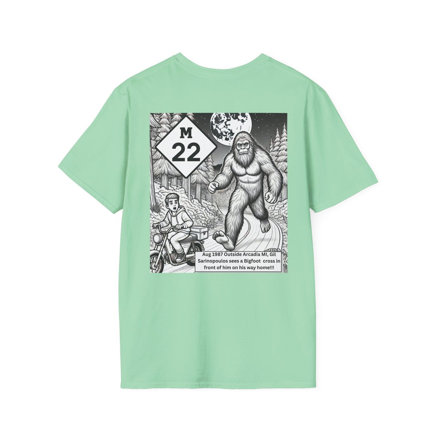 True Sightings Bigfoot Unisex T-Shirt - Fun and Playful Design for Adventure Lovers