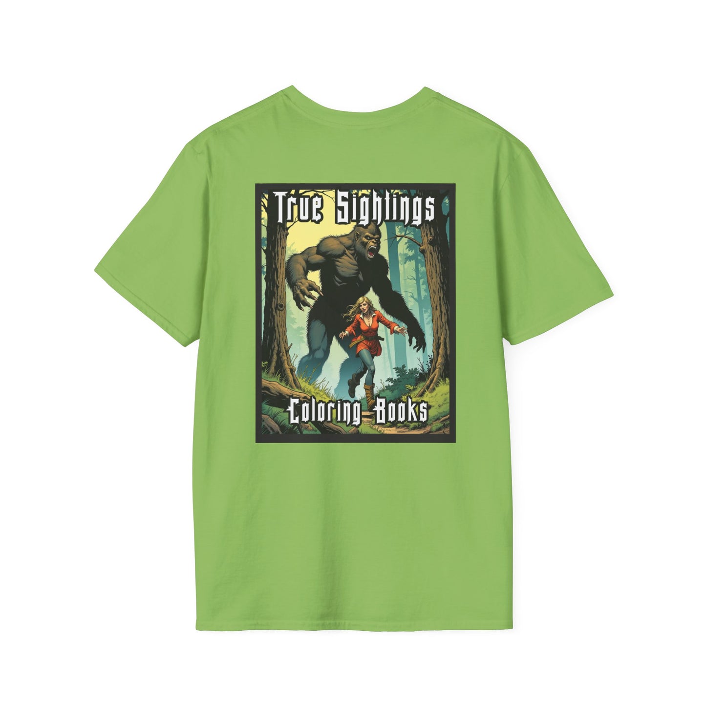 True Sightings Bigfoot T-Shirt | Unisex Graphic Tee for Nature Lovers