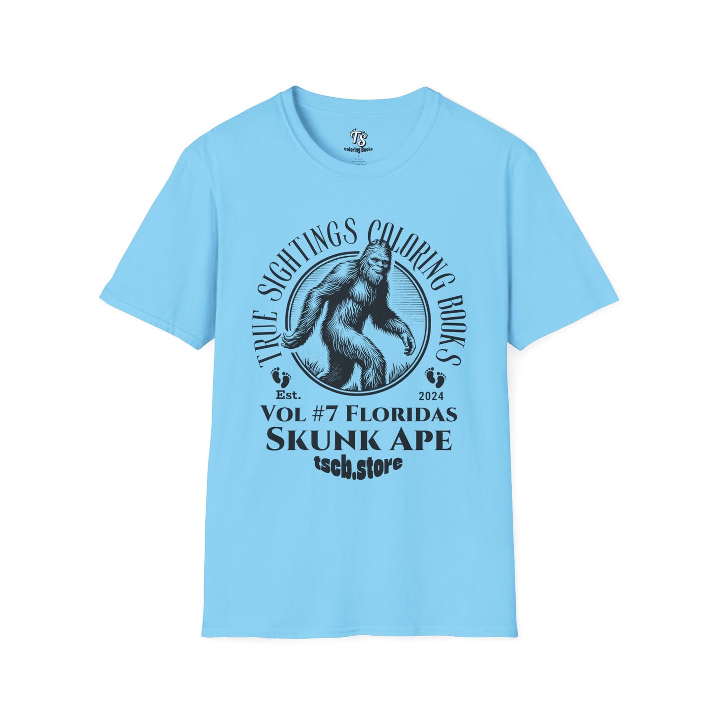 Skunk Ape Unisex Softstyle T-Shirt - True Sightings Vintage Tee
