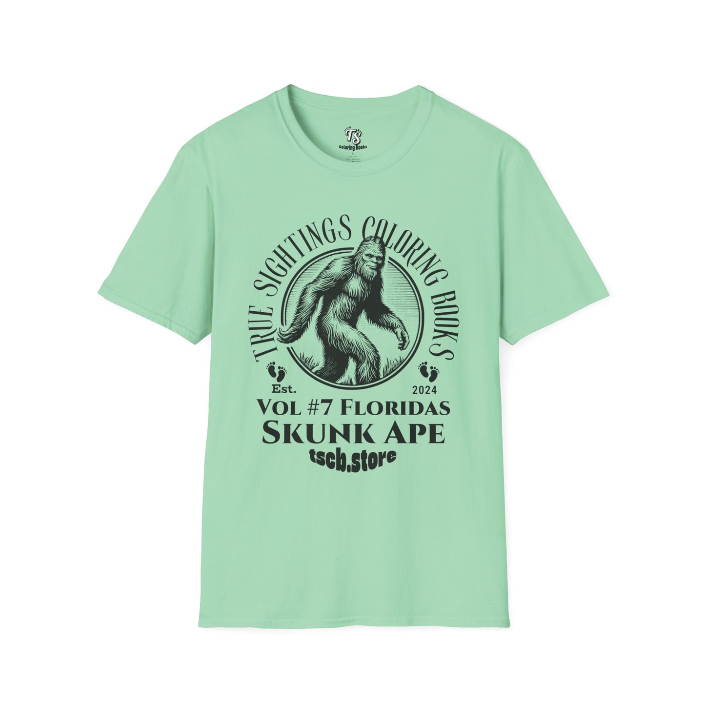 Skunk Ape Unisex Softstyle T-Shirt - True Sightings Vintage Tee