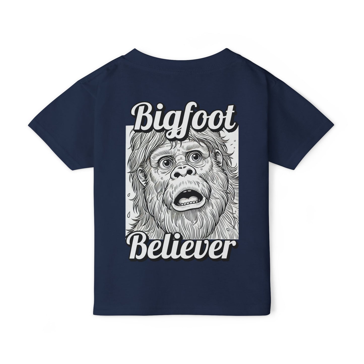 Bigfoot Believer Toddler T-Shirt - Fun and Creative Kids' Clothing for Imagination Lovers