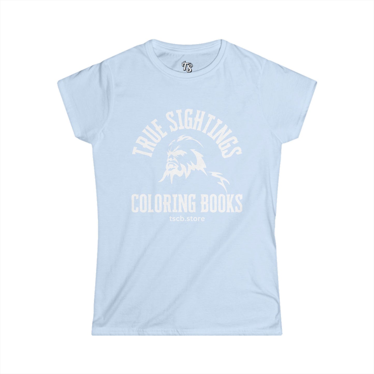Women's Softstyle Tee - True Sightings Coloring Books Graphic Tee