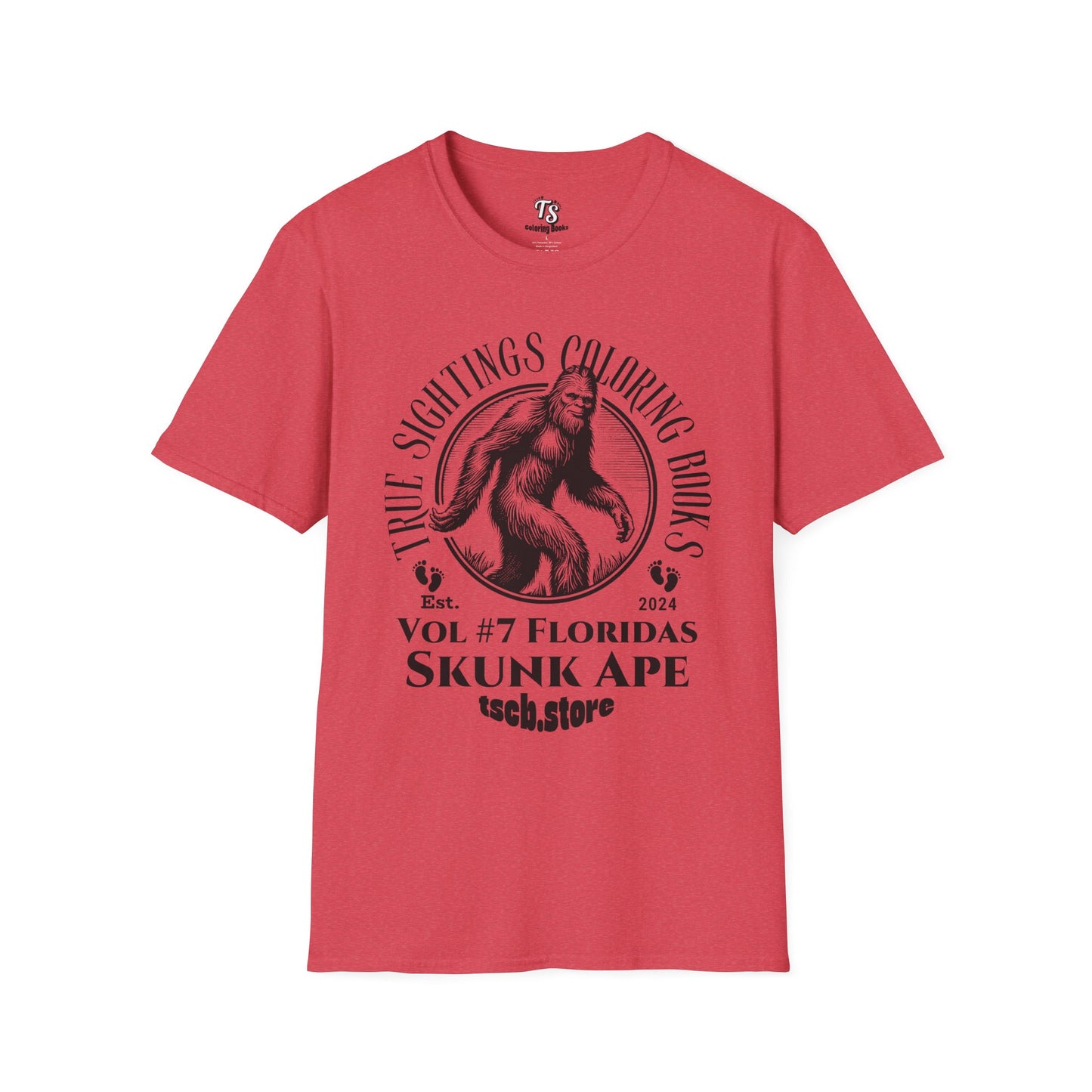 Skunk Ape Unisex Softstyle T-Shirt - True Sightings Vintage Tee