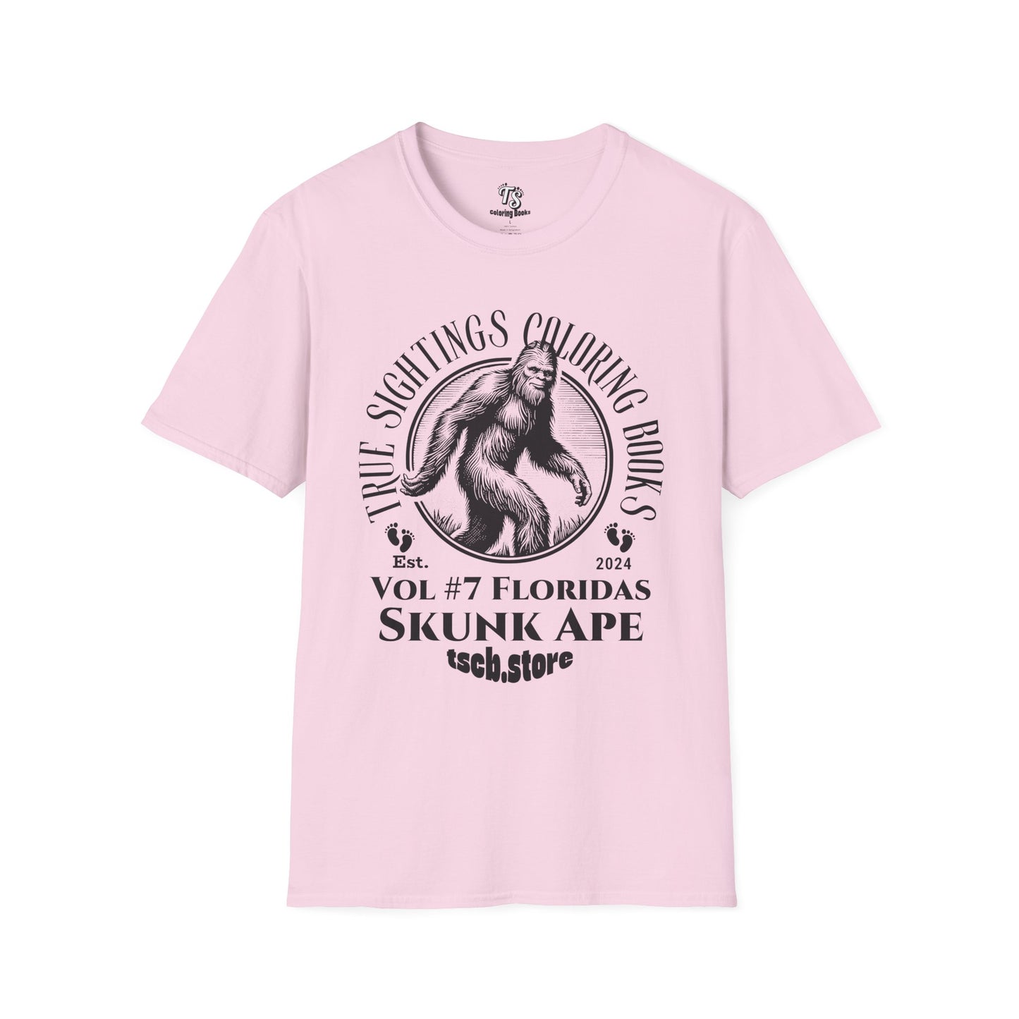 Skunk Ape Unisex Softstyle T-Shirt - True Sightings Vintage Tee