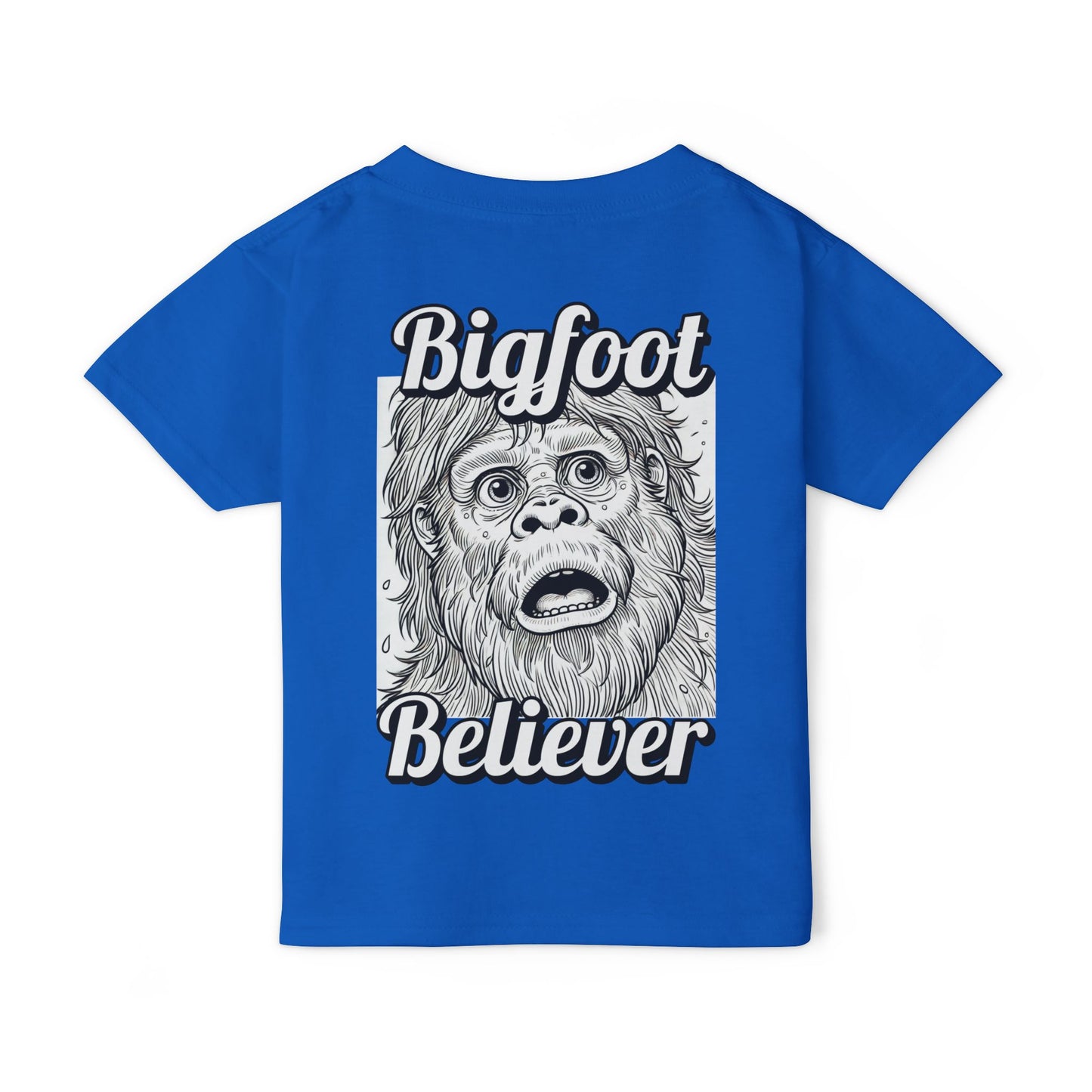 Bigfoot Believer Toddler T-Shirt - Fun and Creative Kids' Clothing for Imagination Lovers