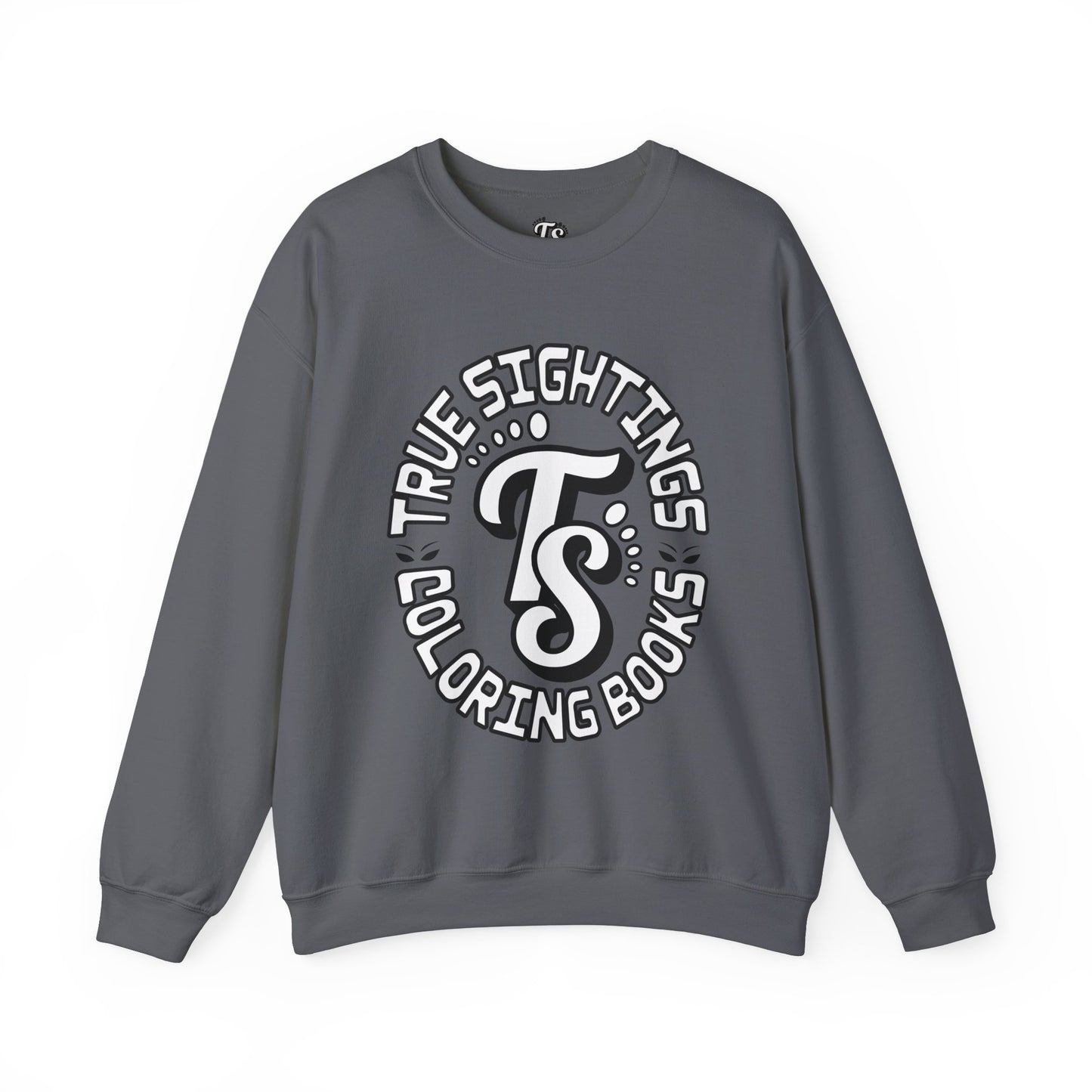True Sightings Coloring Books Sweatshirt - Unisex Heavy Blend Crewneck
