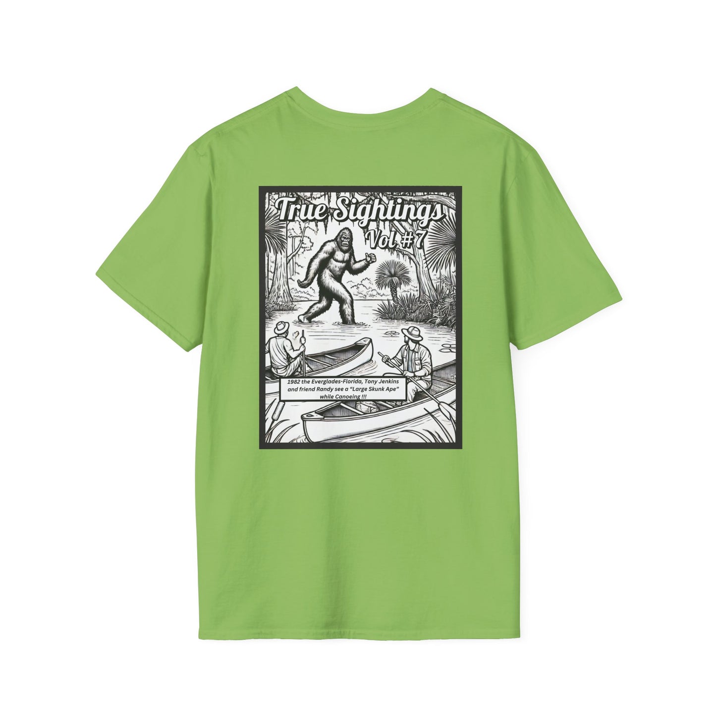 Skunk Ape Unisex Softstyle T-Shirt - True Sightings Vintage Tee
