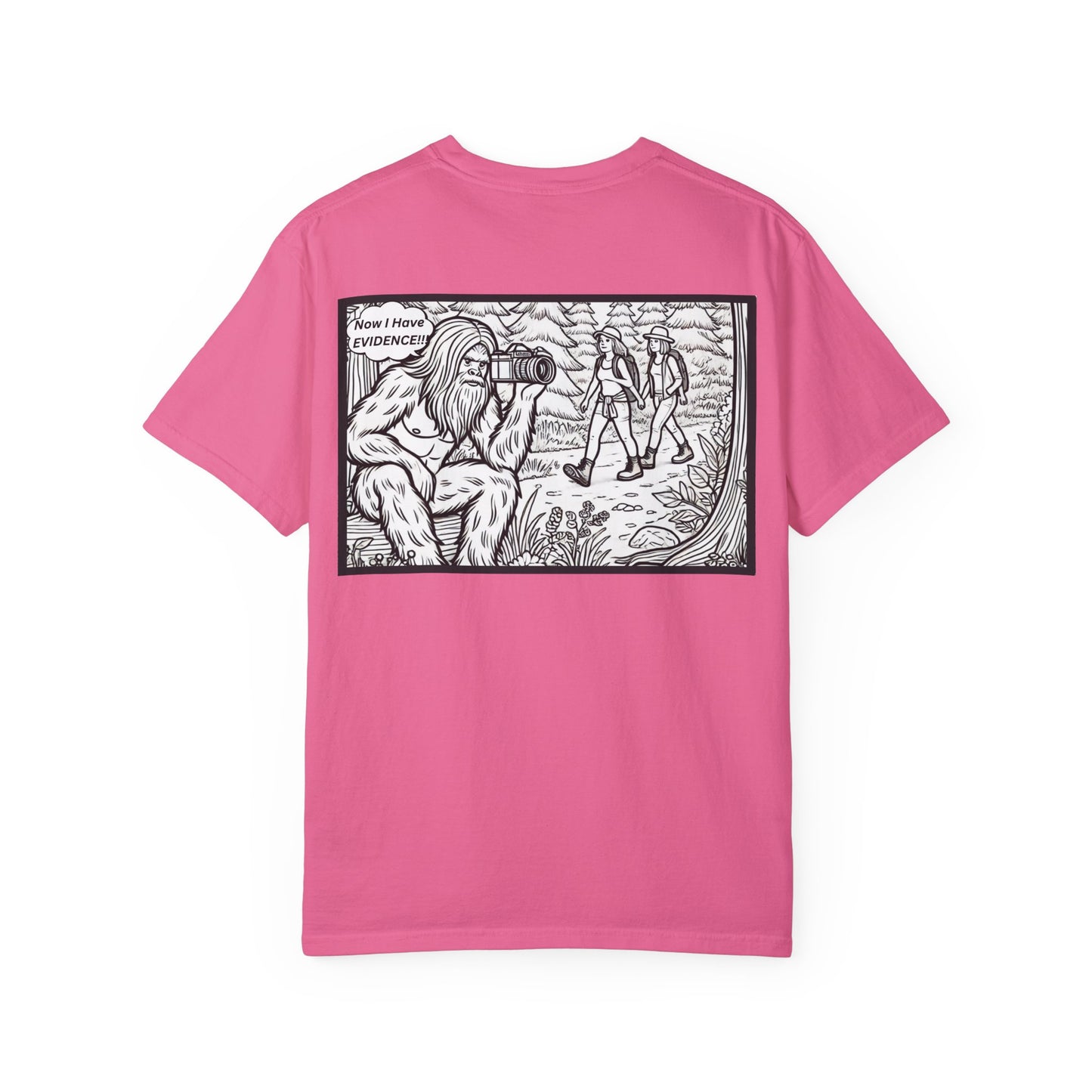 True Sightings Unisex Garment-Dyed T-Shirt – Bigfoot Coloring Books 2024