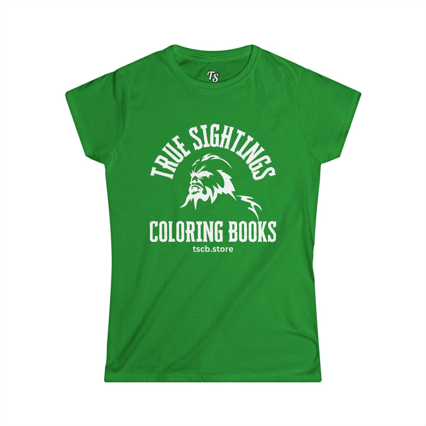 Women's Softstyle Tee - True Sightings Coloring Books Graphic Tee