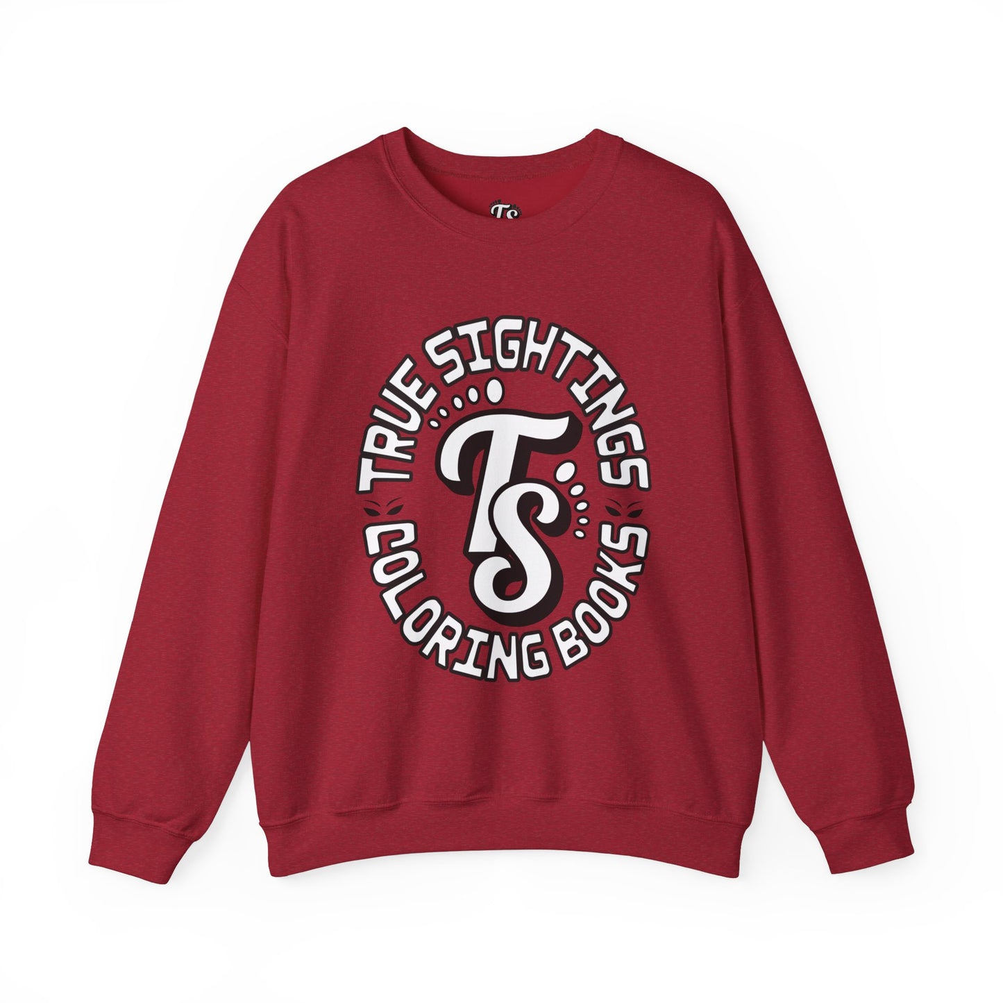 True Sightings Coloring Books Sweatshirt - Unisex Heavy Blend Crewneck