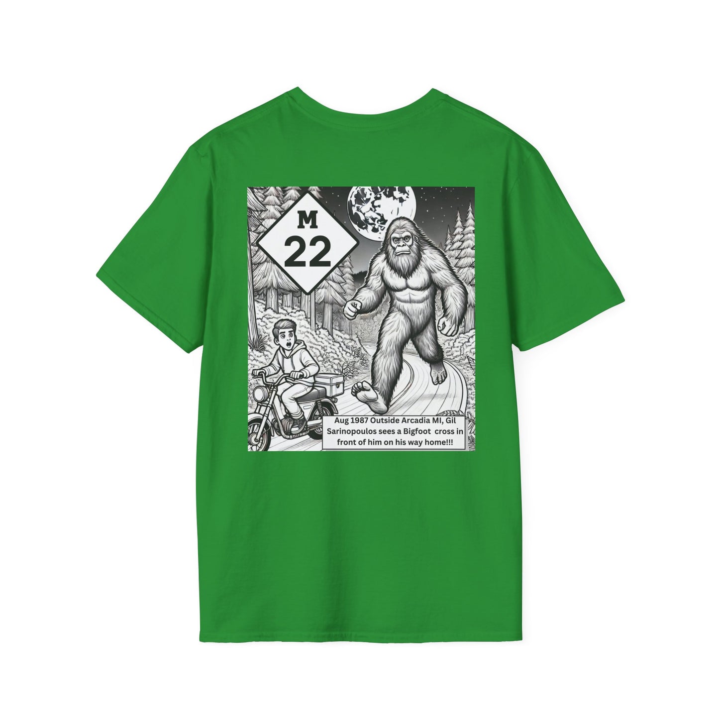True Sightings Bigfoot Unisex T-Shirt - Fun and Playful Design for Adventure Lovers