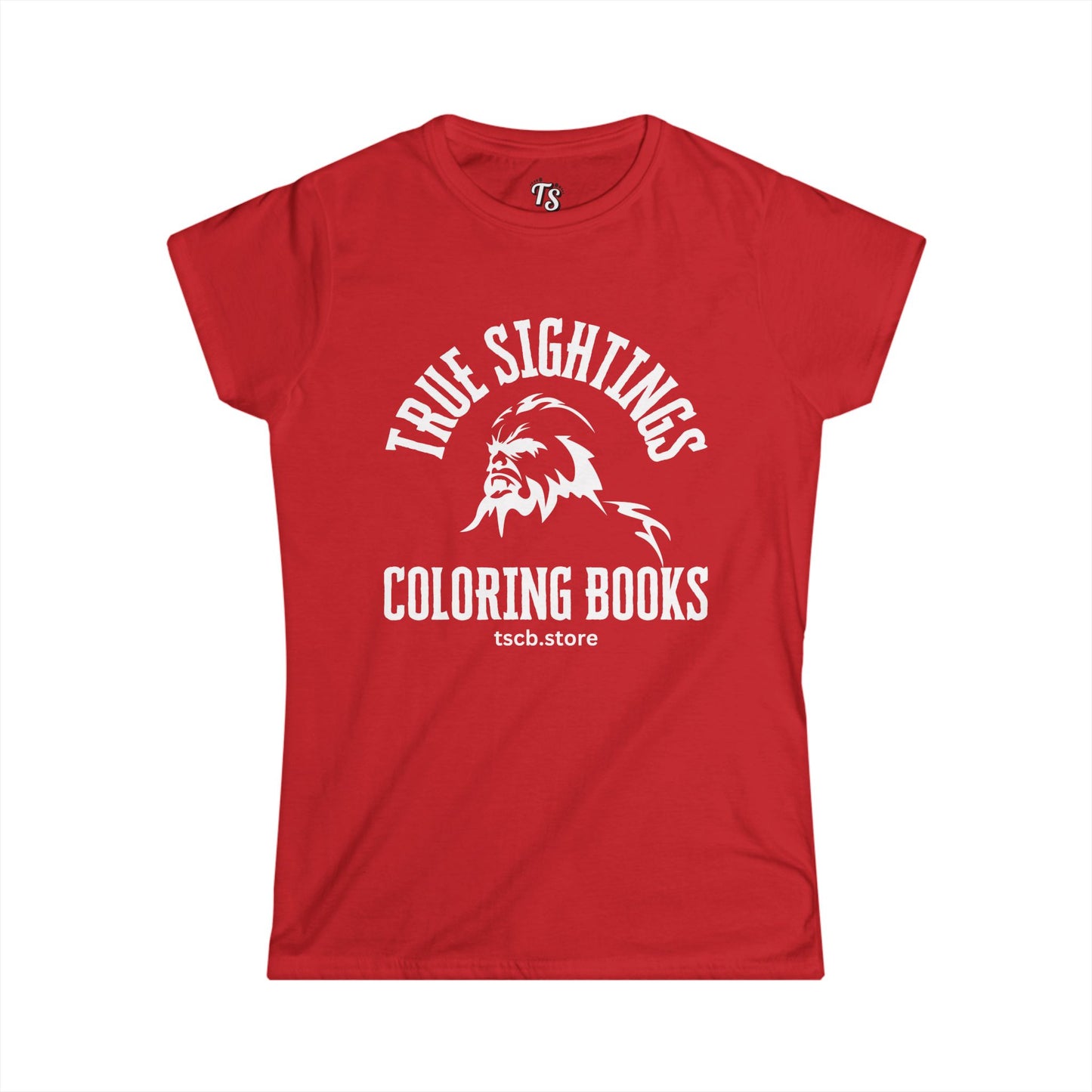 Women's Softstyle Tee - True Sightings Coloring Books Graphic Tee