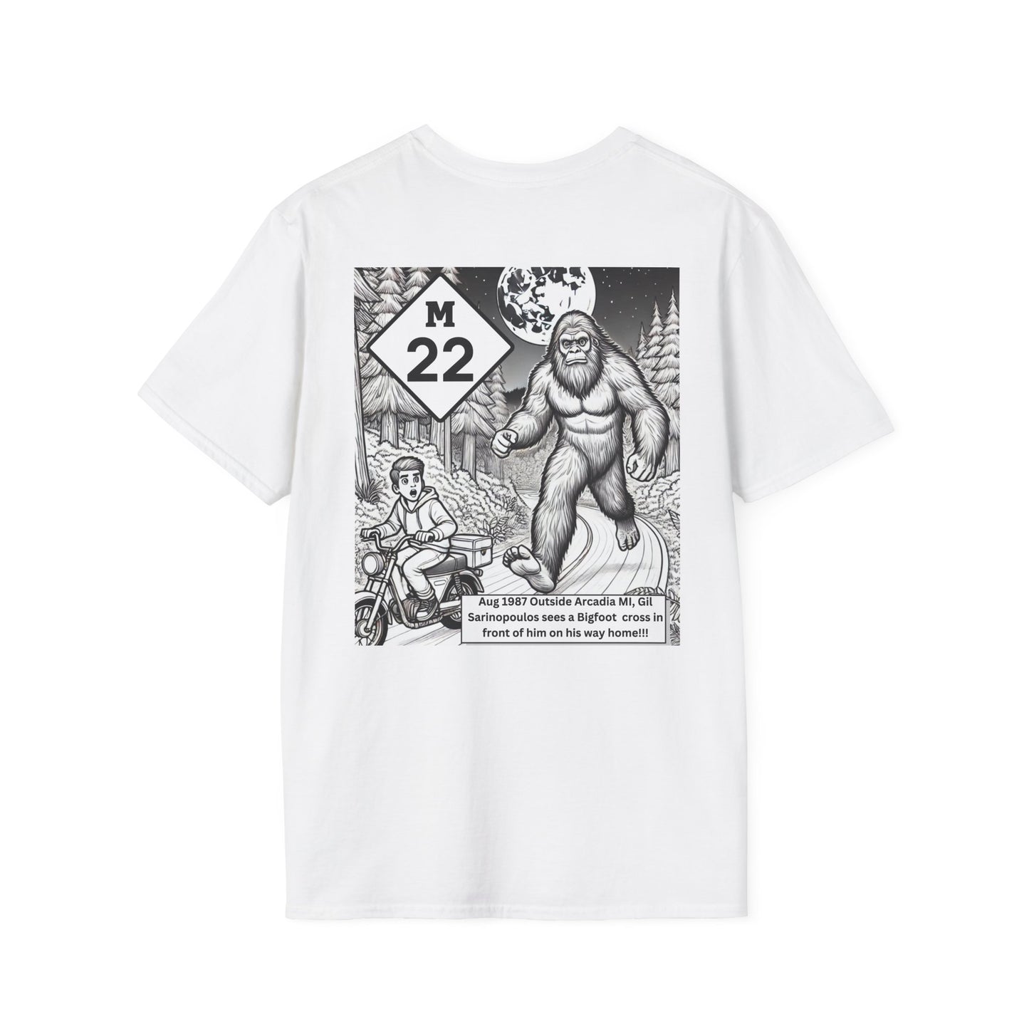 True Sightings Bigfoot Unisex T-Shirt - Fun and Playful Design for Adventure Lovers