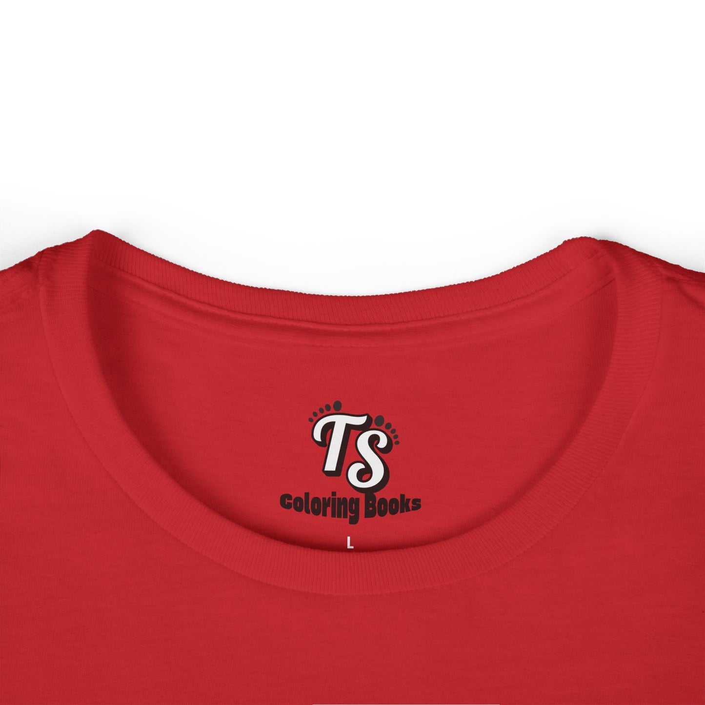 Women's Softstyle Tee - True Sightings Coloring Books Graphic Tee