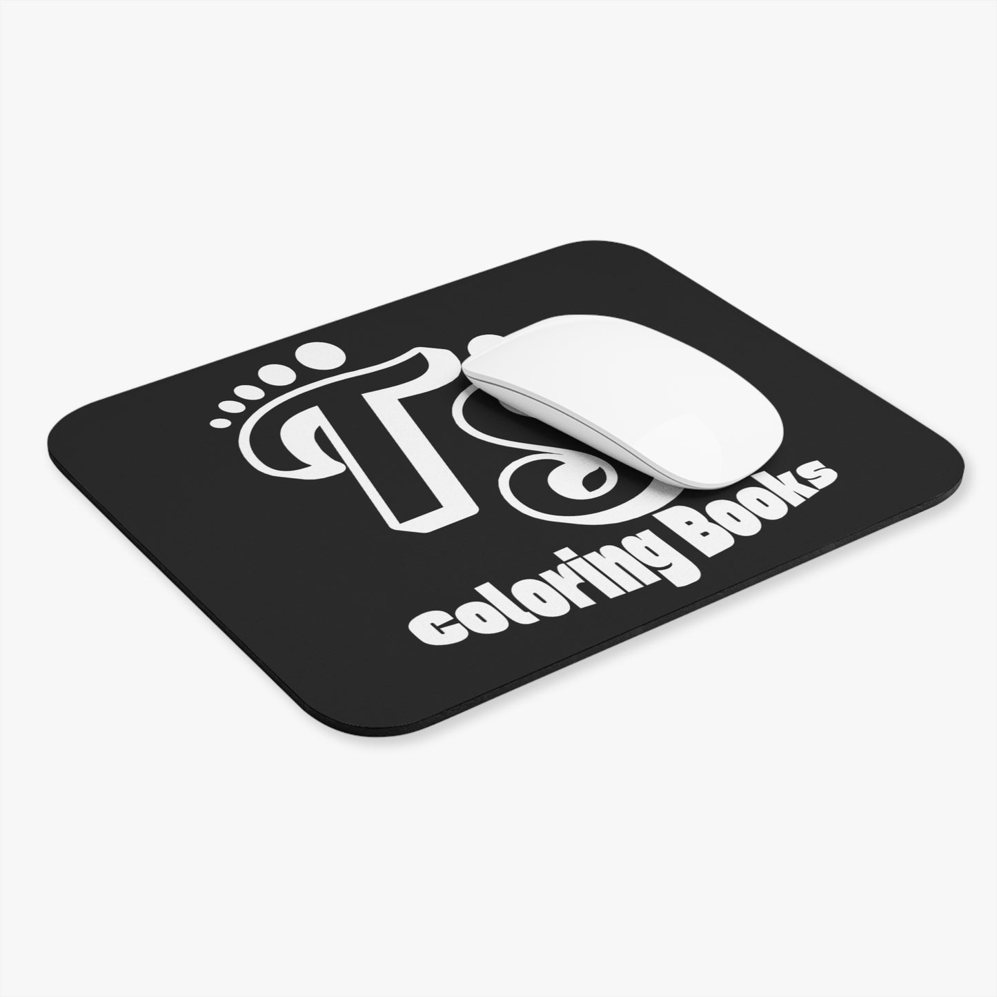Creative Mouse Pad for Artists - 'TS Coloring Books' Design
