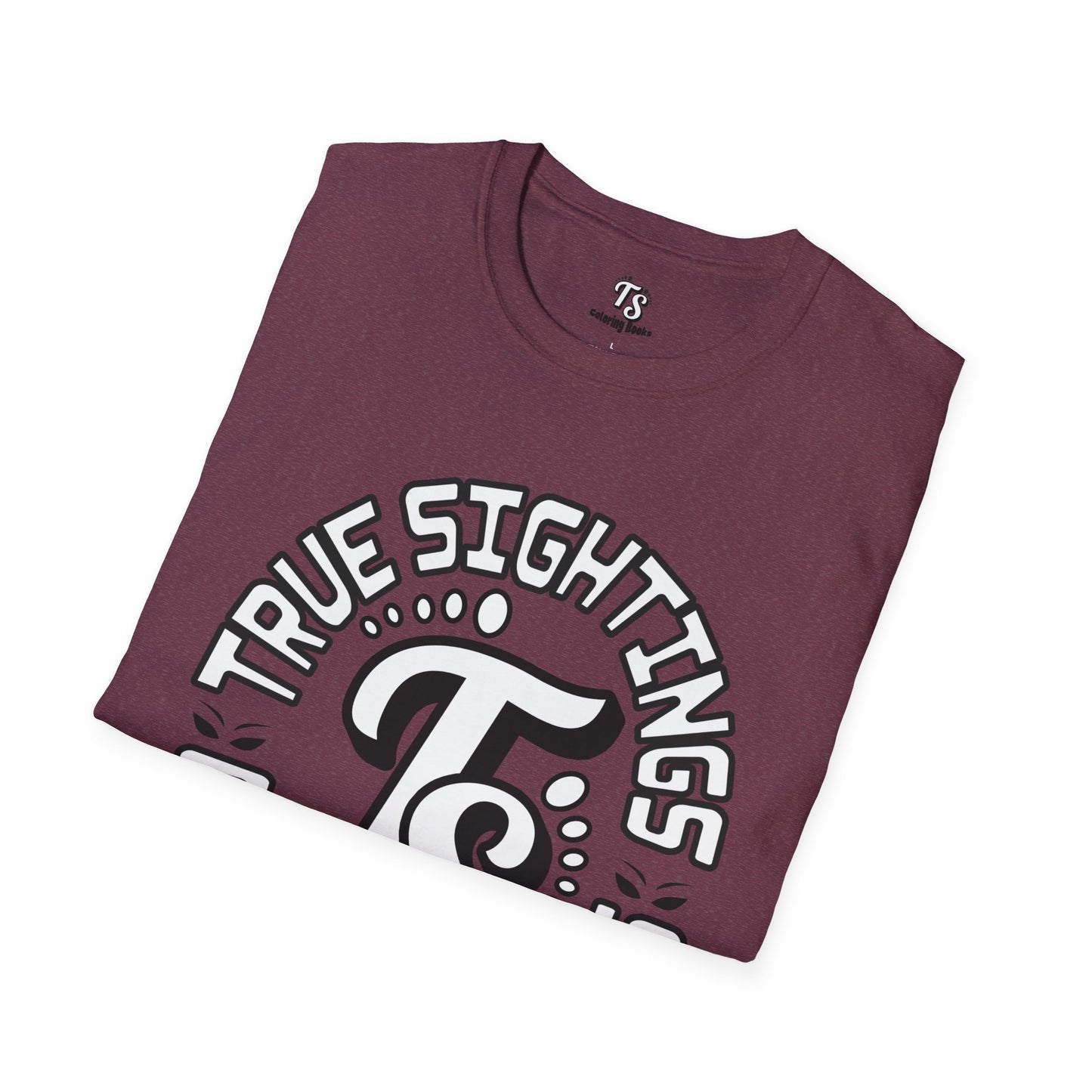 True Sightings Bigfoot Unisex T-Shirt - Fun and Playful Design for Adventure Lovers