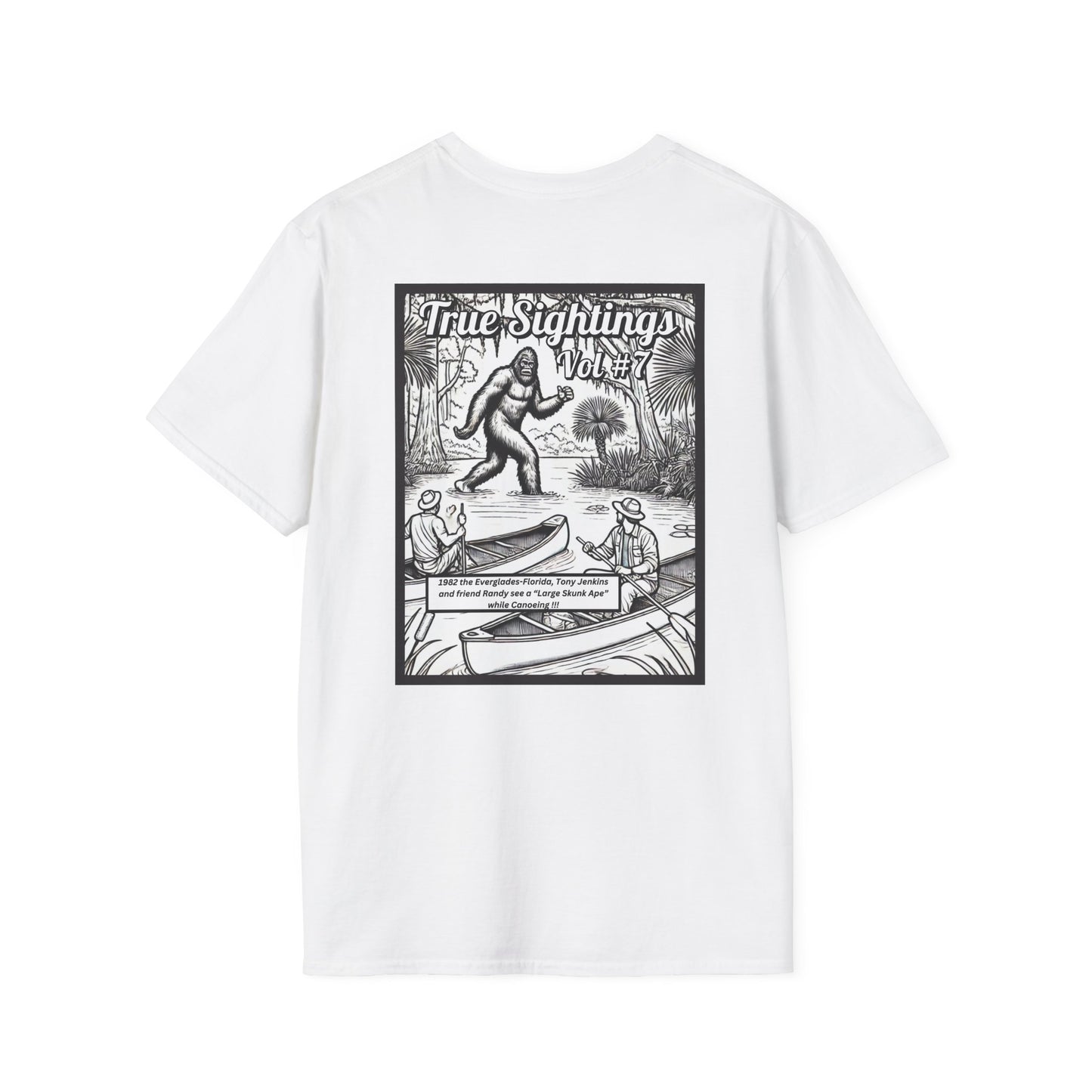 Skunk Ape Unisex Softstyle T-Shirt - True Sightings Vintage Tee