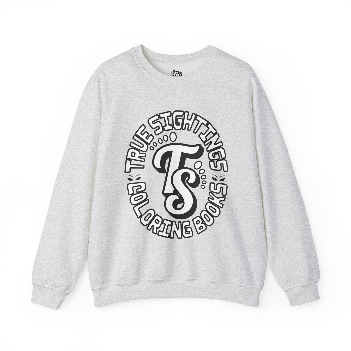 True Sightings Coloring Books Sweatshirt - Unisex Heavy Blend Crewneck