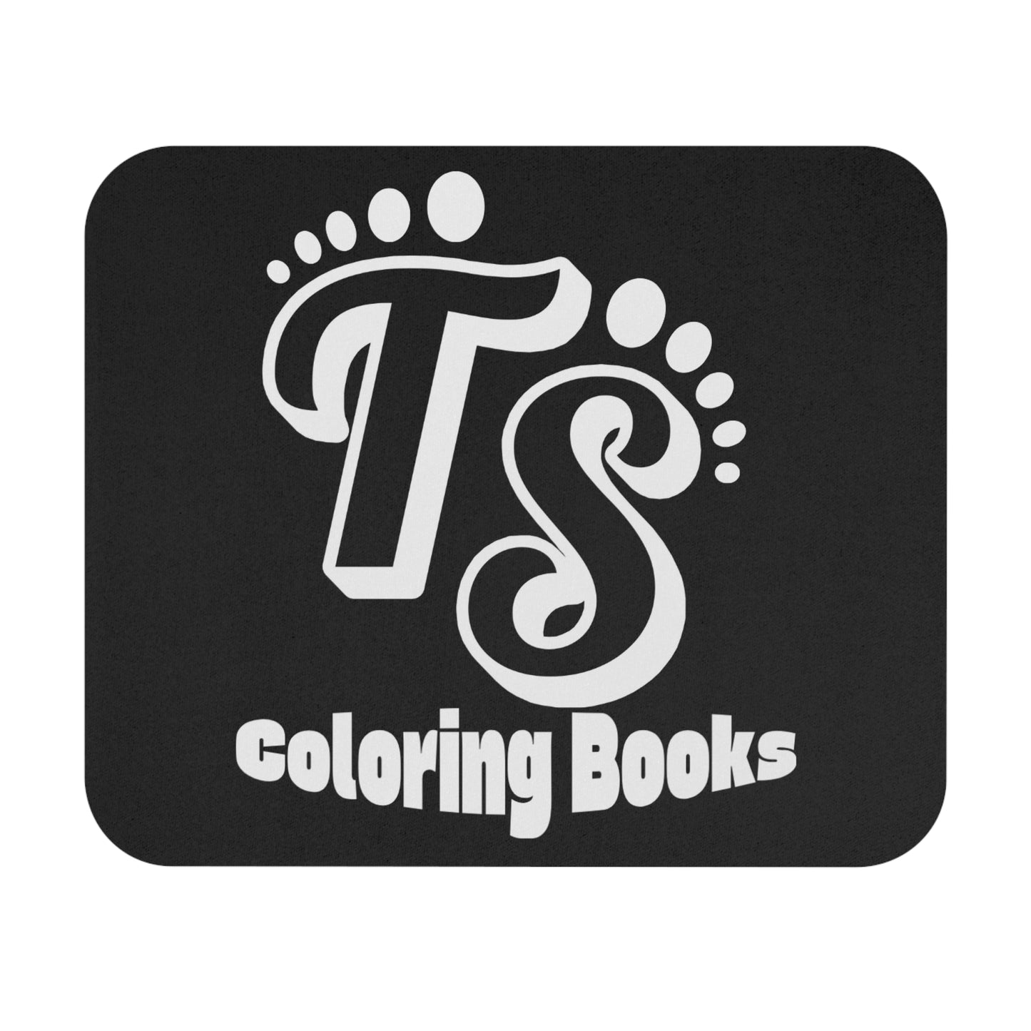 Creative Mouse Pad for Artists - 'TS Coloring Books' Design