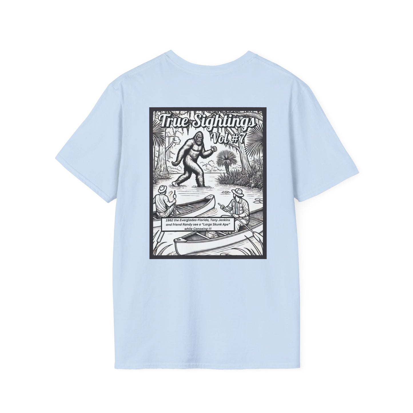 Skunk Ape Unisex Softstyle T-Shirt - True Sightings Vintage Tee