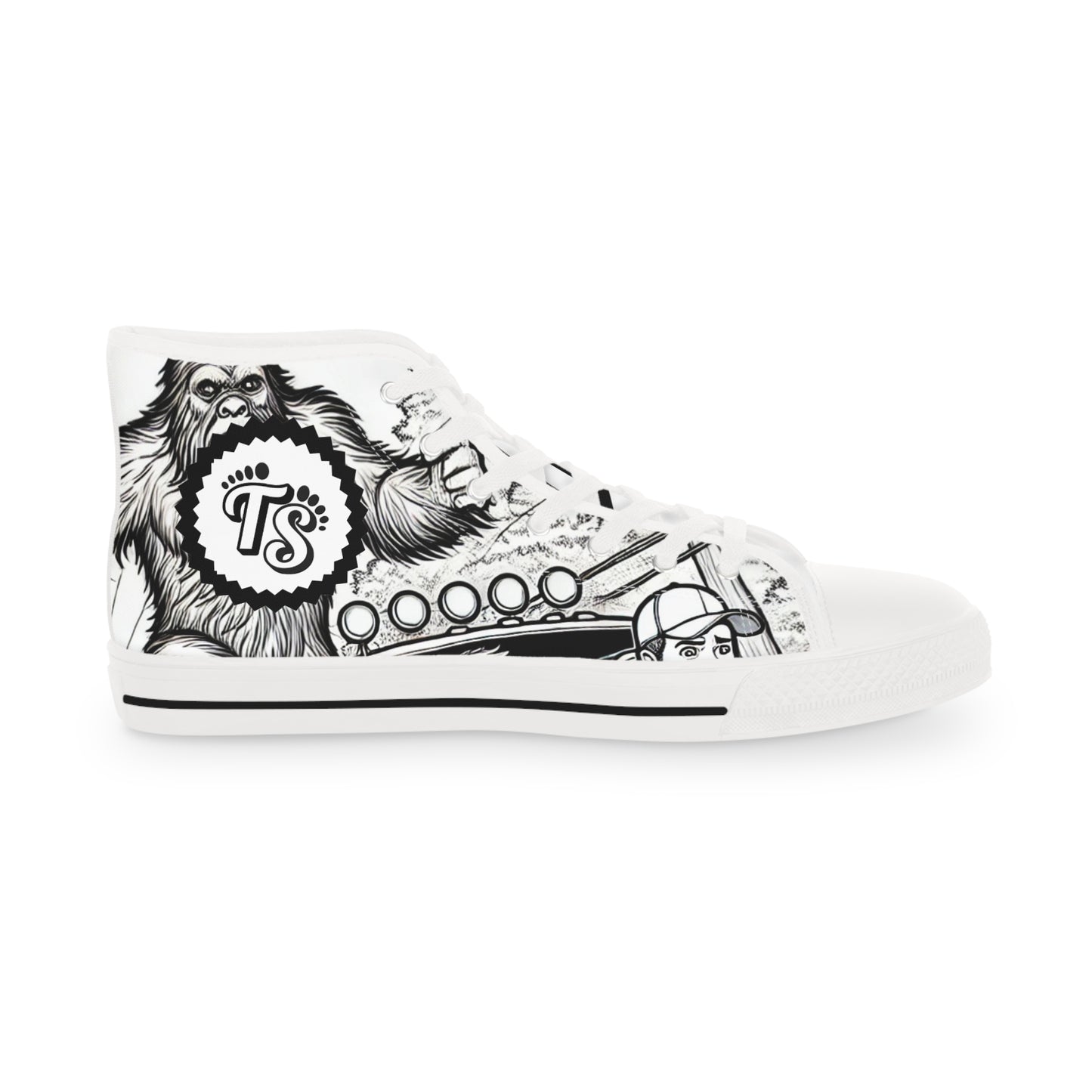 Adventure-Inspired High Top Sneakers - True Sightings Sneakers
