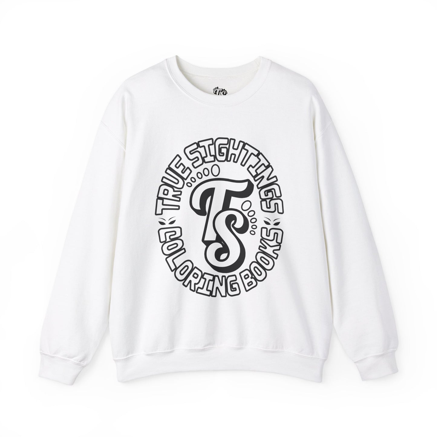 True Sightings Coloring Books Sweatshirt - Unisex Heavy Blend Crewneck