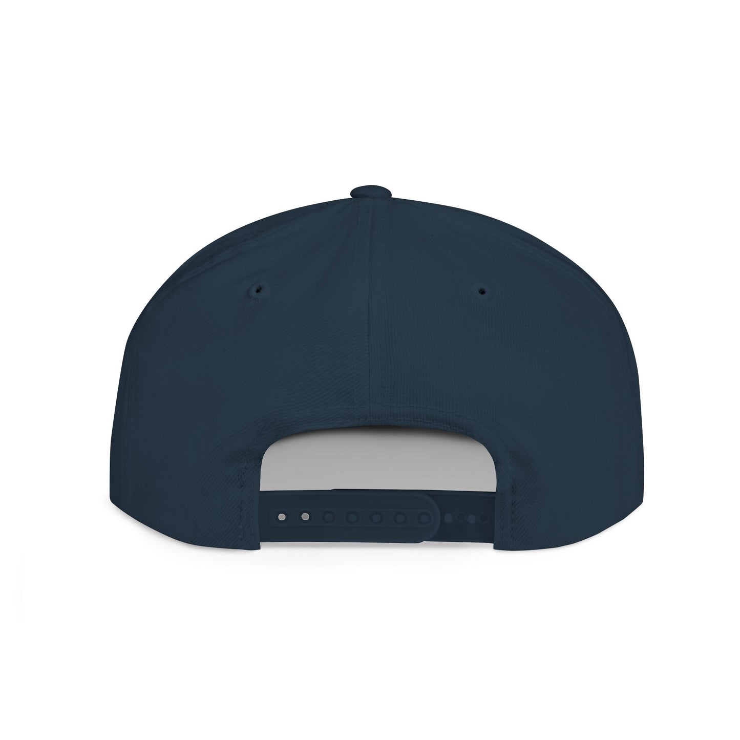 True Sightings Logo Embroiderey Flat Bill Snapback Hat - Trendy Cap for Casual Outings