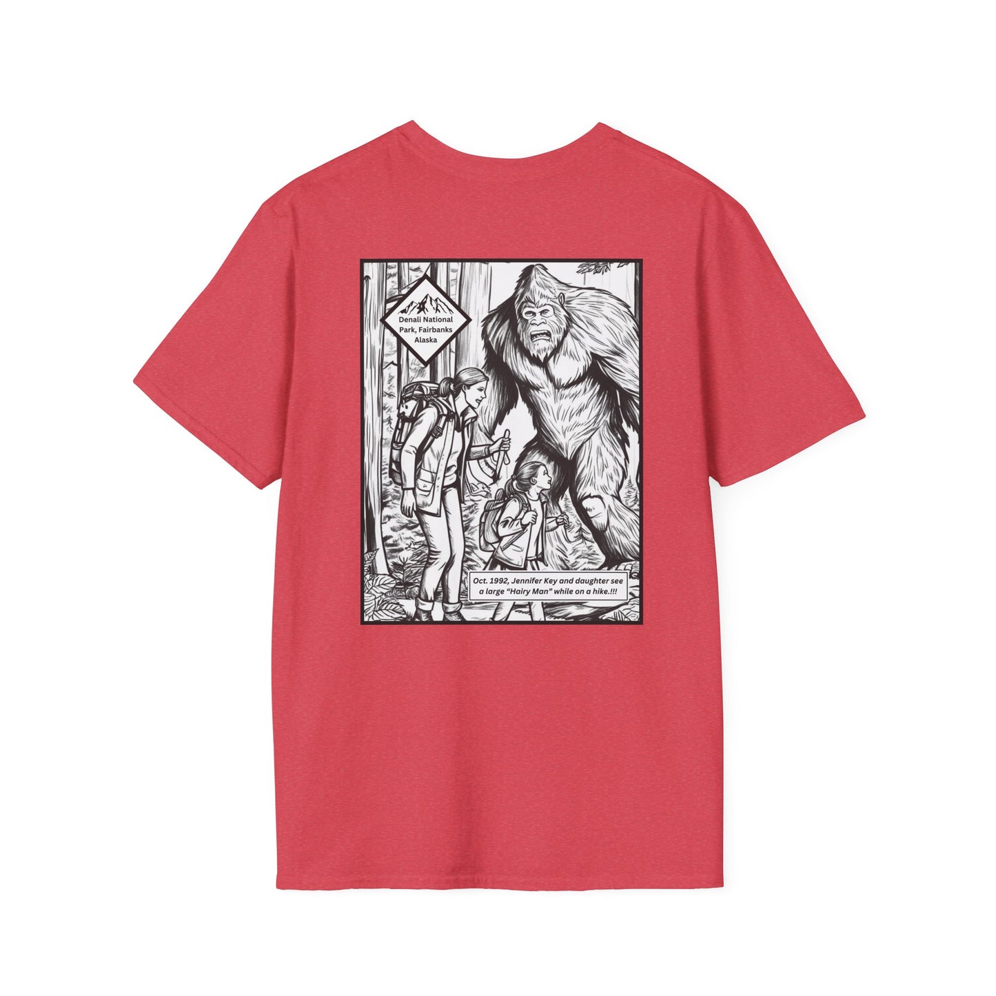 Sasquatch Adventure T-Shirt - True Sightings Coloring Book Series