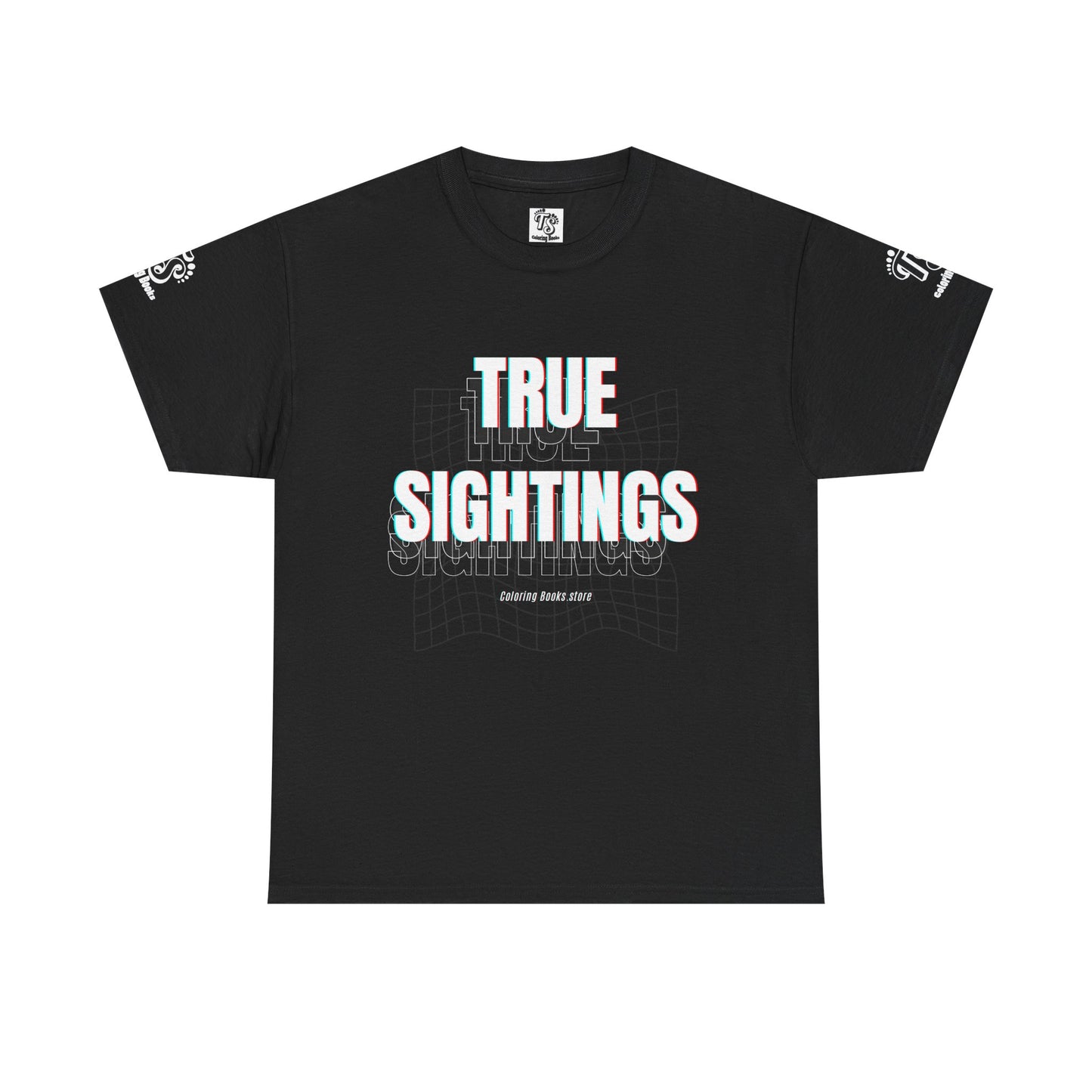 True Sightings Unisex Heavy Cotton Tee - Fun Graphic Tee for Adventure Lovers