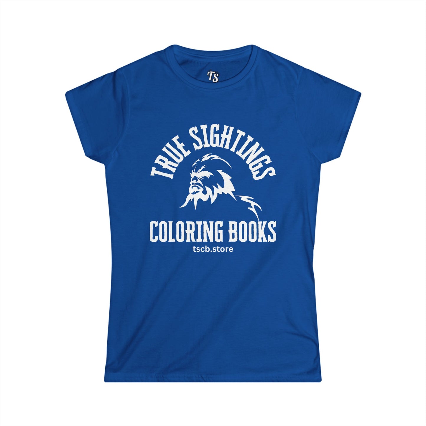 Women's Softstyle Tee - True Sightings Coloring Books Graphic Tee