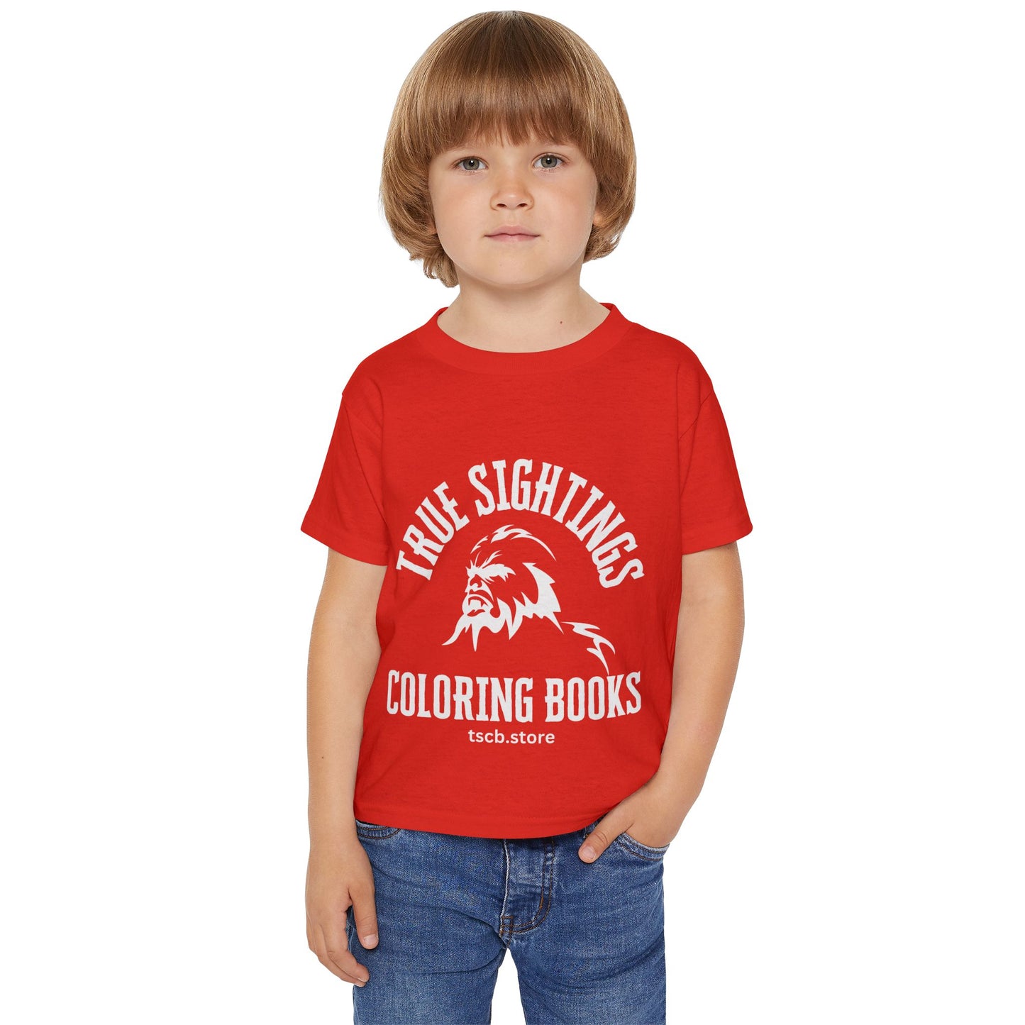 Bigfoot Believer Toddler T-Shirt - Fun and Creative Kids' Clothing for Imagination Lovers
