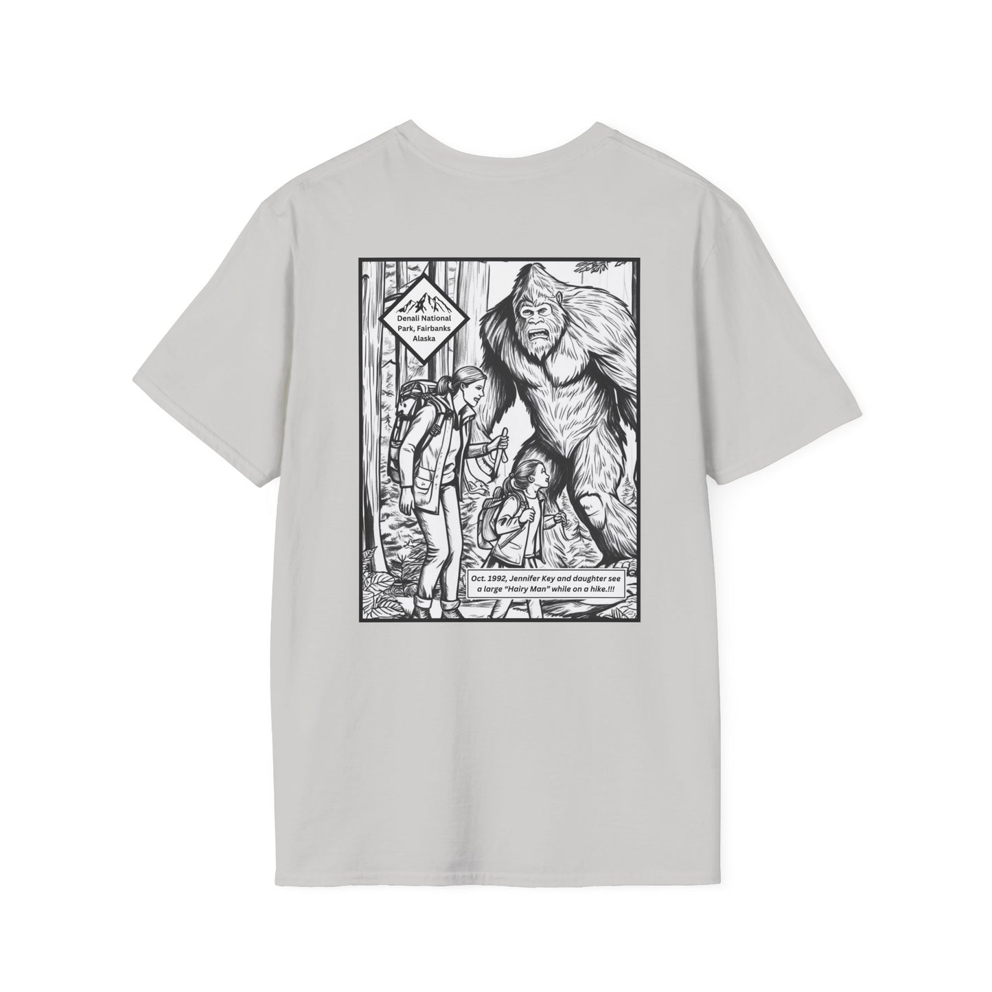 Sasquatch Adventure T-Shirt - True Sightings Coloring Book Series