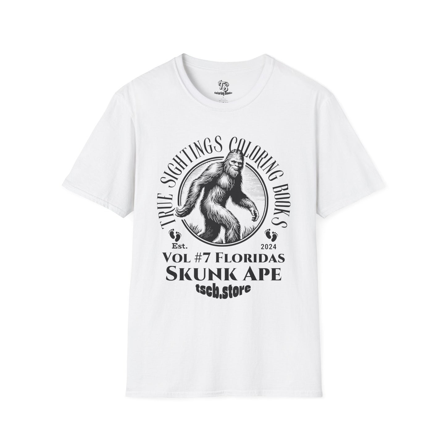 Skunk Ape Unisex Softstyle T-Shirt - True Sightings Vintage Tee