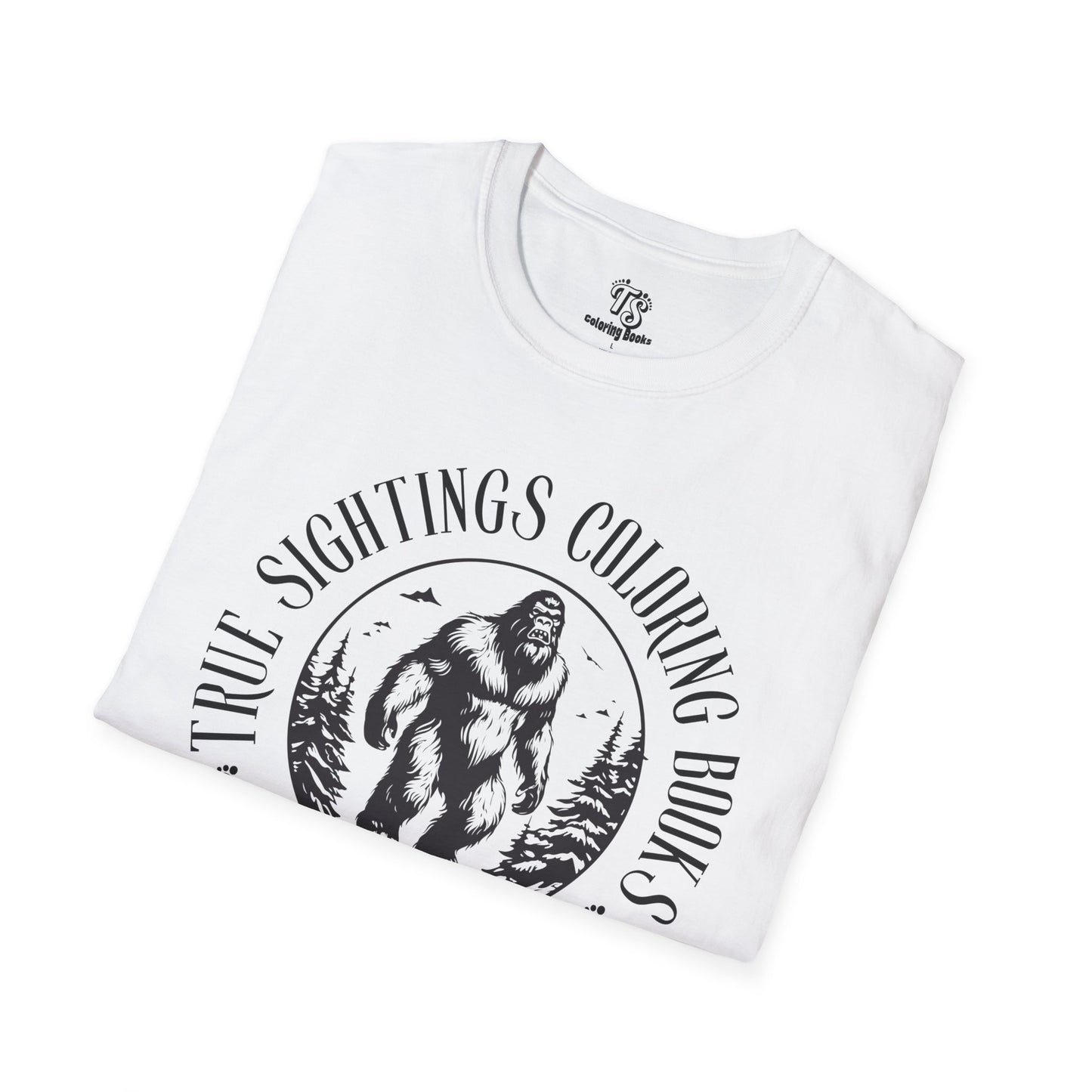 Sasquatch Adventure T-Shirt - True Sightings Coloring Book Series