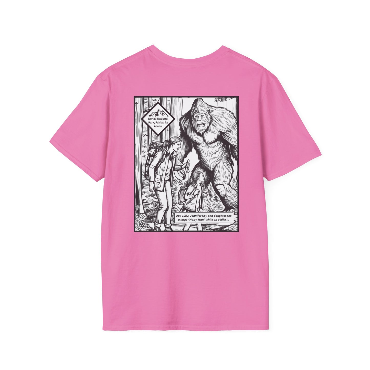 Sasquatch Adventure T-Shirt - True Sightings Coloring Book Series