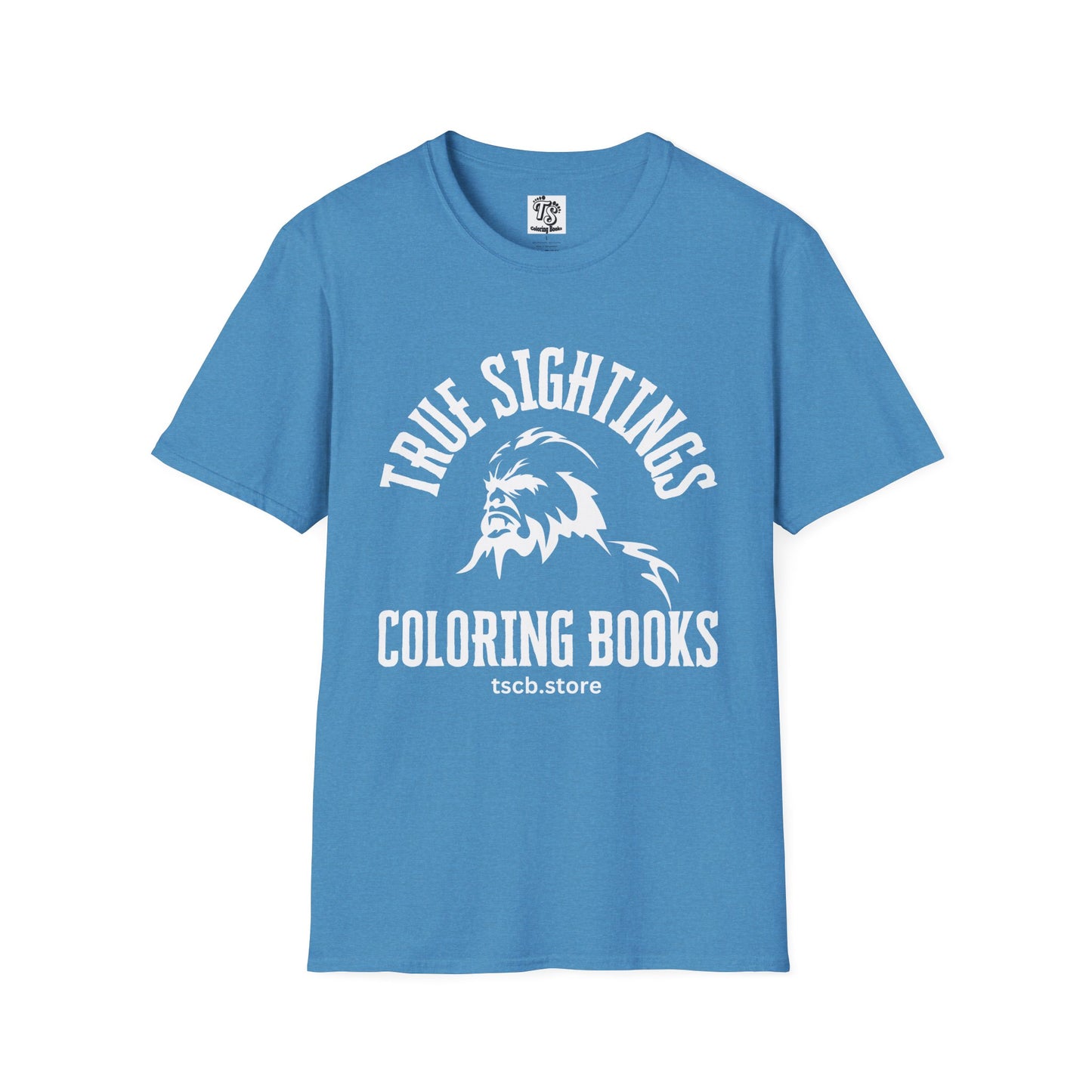 Bigfoot True Sightings Coloring Books Unisex T-Shirt