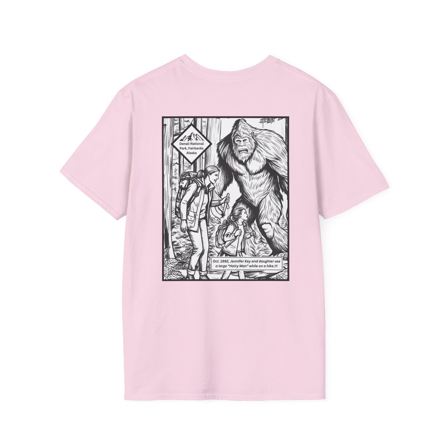 Sasquatch Adventure T-Shirt - True Sightings Coloring Book Series