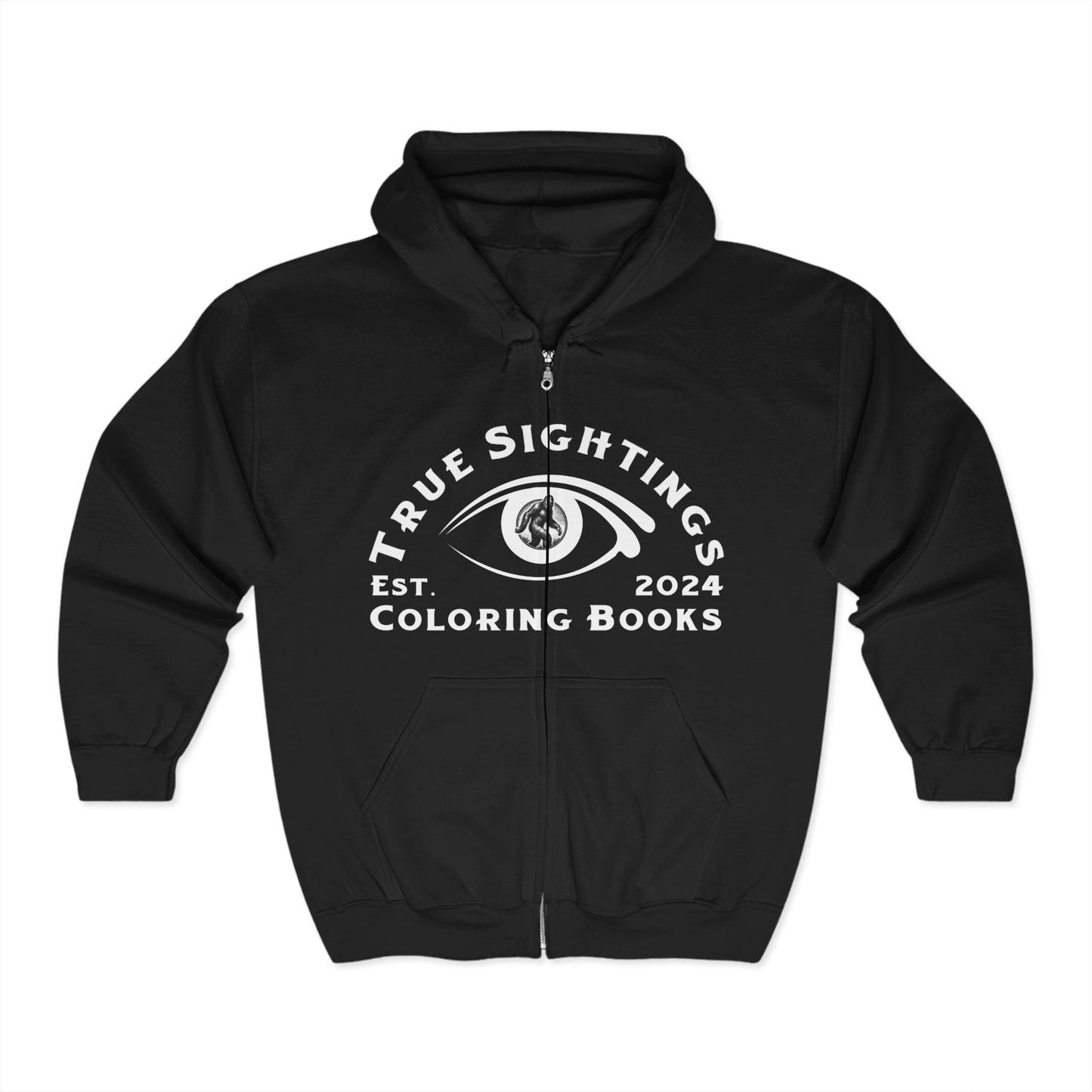 Now I have Evidence , True Sightings, Unisex Heavy Blend™ Full Zip Hooded Sweatshirt