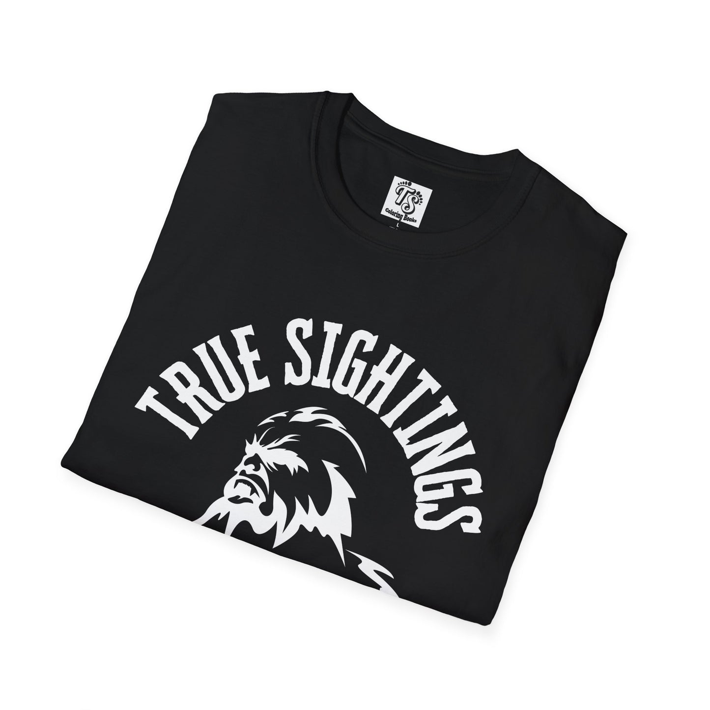 Bigfoot True Sightings Coloring Books Unisex T-Shirt