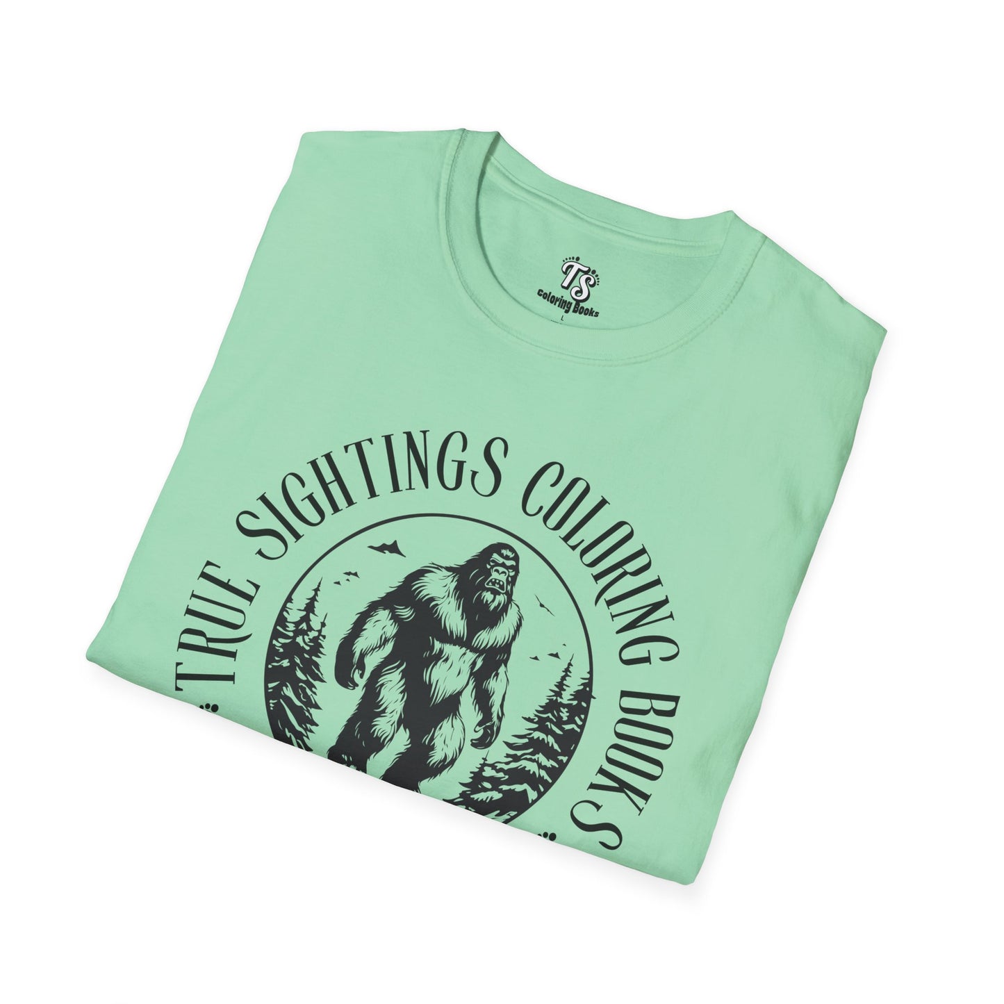 Sasquatch Adventure T-Shirt - True Sightings Coloring Book Series