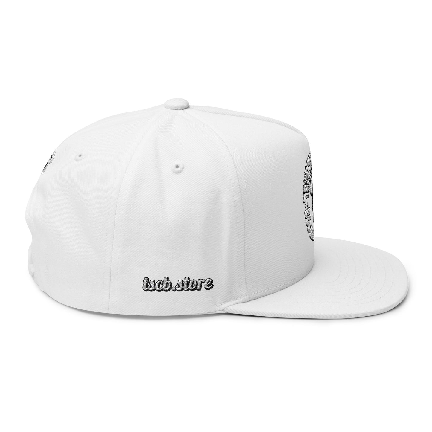 True Sightings Coloring Books Embroidered Flat Bill Cap - Trendy Streetwear Hat for Coloring Book Fans