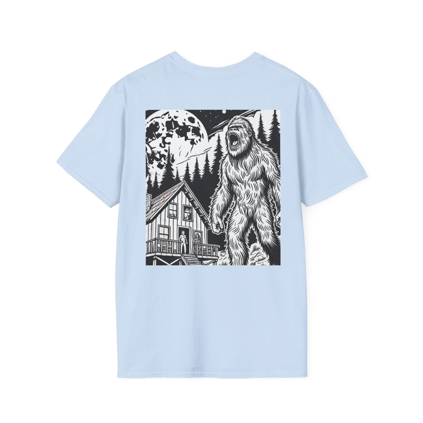 Bigfoot True Sightings Coloring Books Unisex T-Shirt