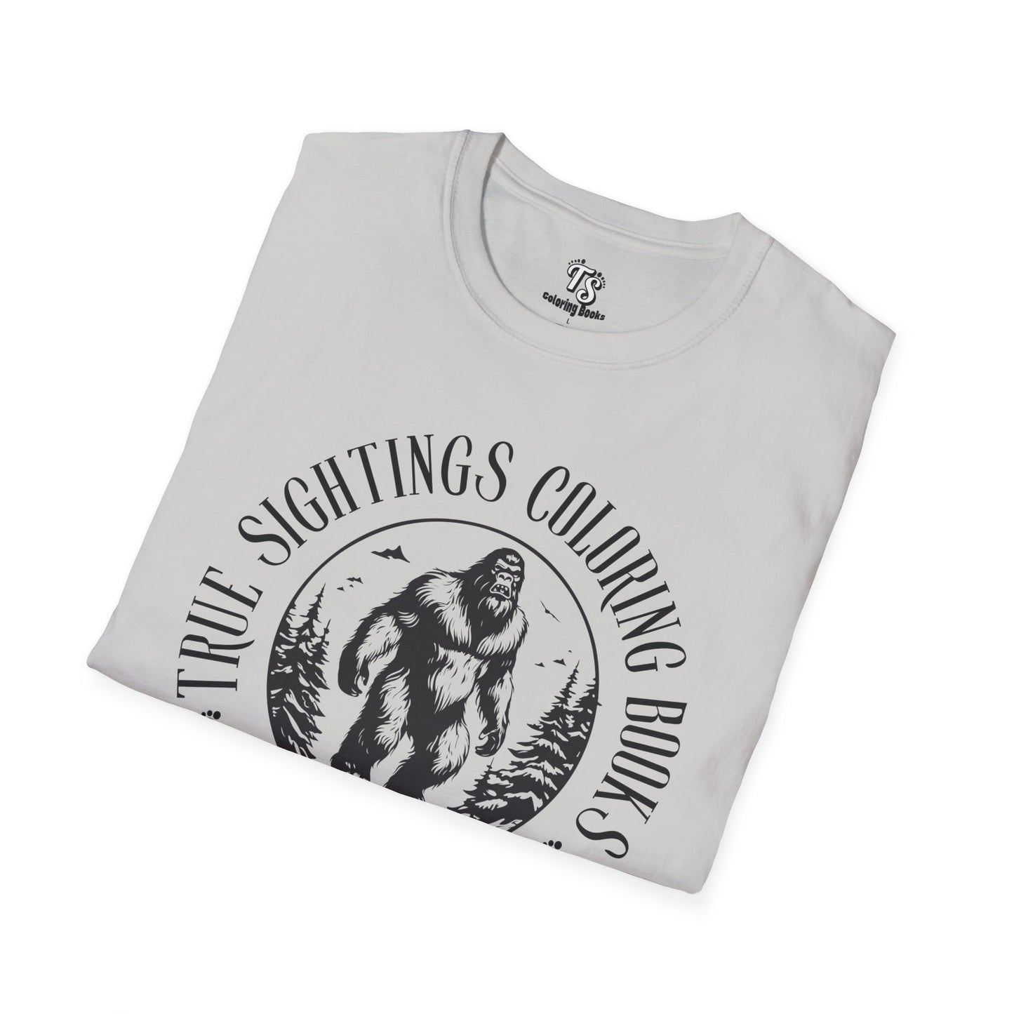 Sasquatch Adventure T-Shirt - True Sightings Coloring Book Series