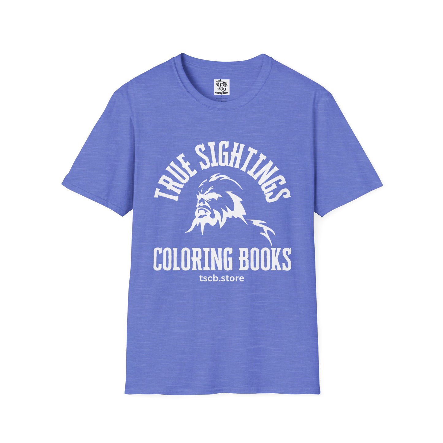 Bigfoot True Sightings Coloring Books Unisex T-Shirt